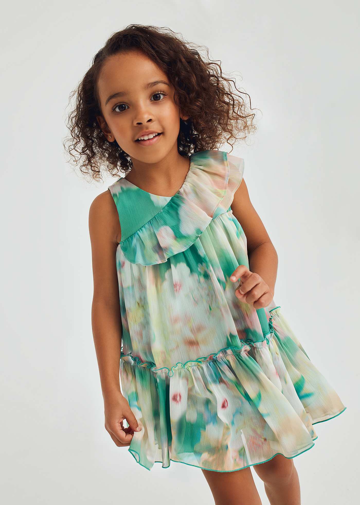 Girl bambula chiffon dress