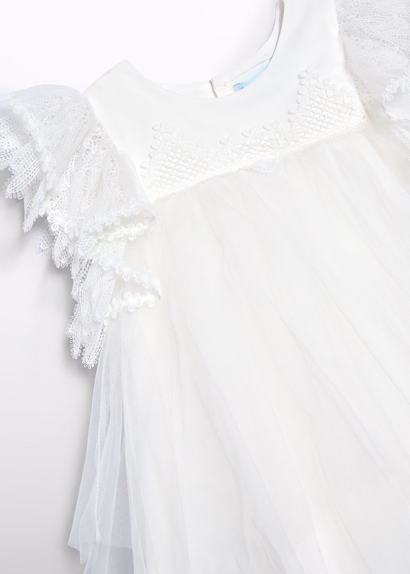 Robe en tulle et dentelle bébé
