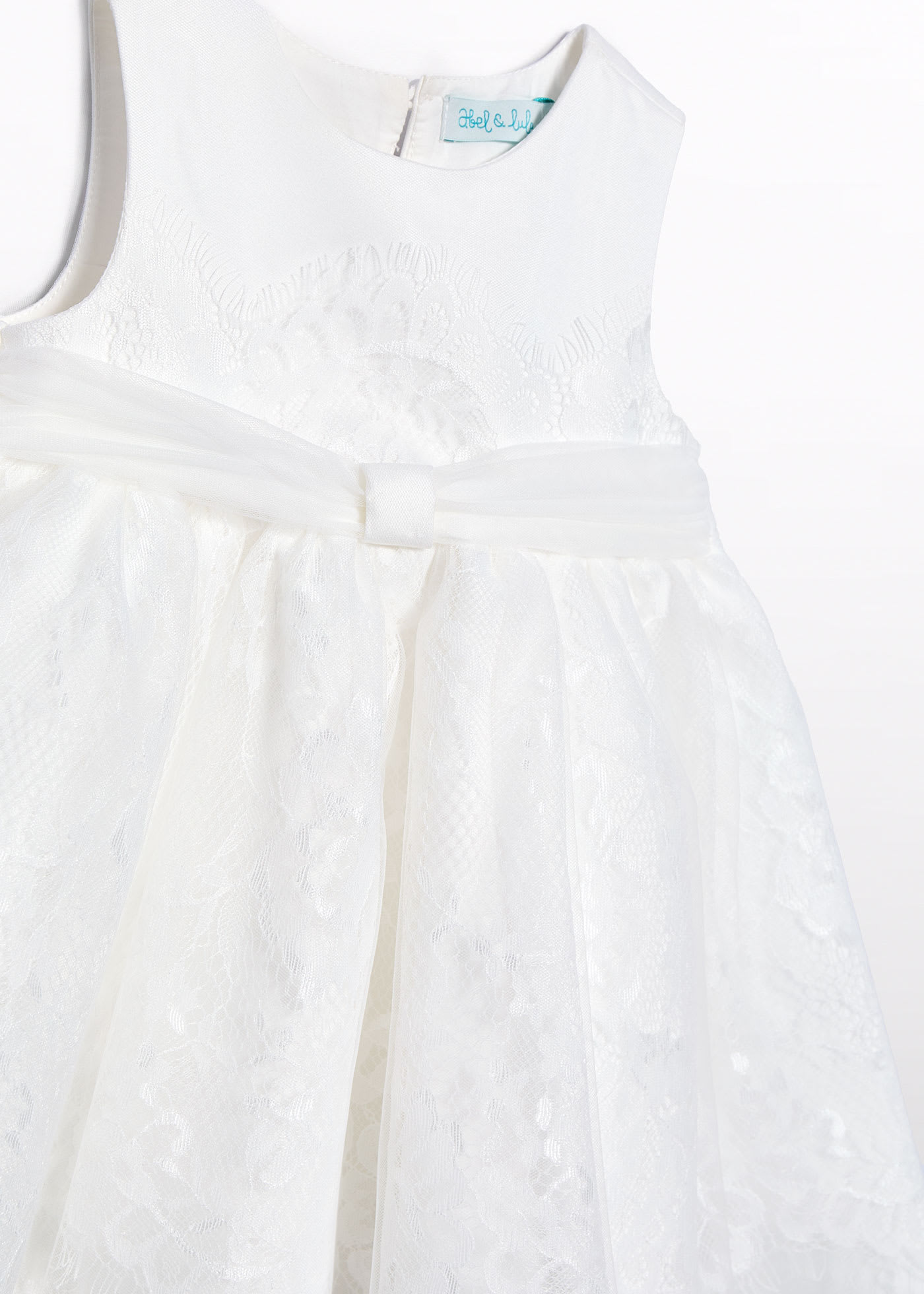 Abito pizzo neonata