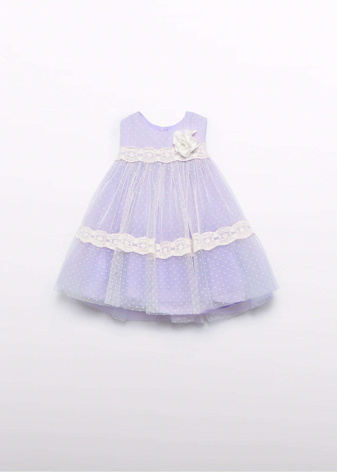 Vestido tul plumeti bebé