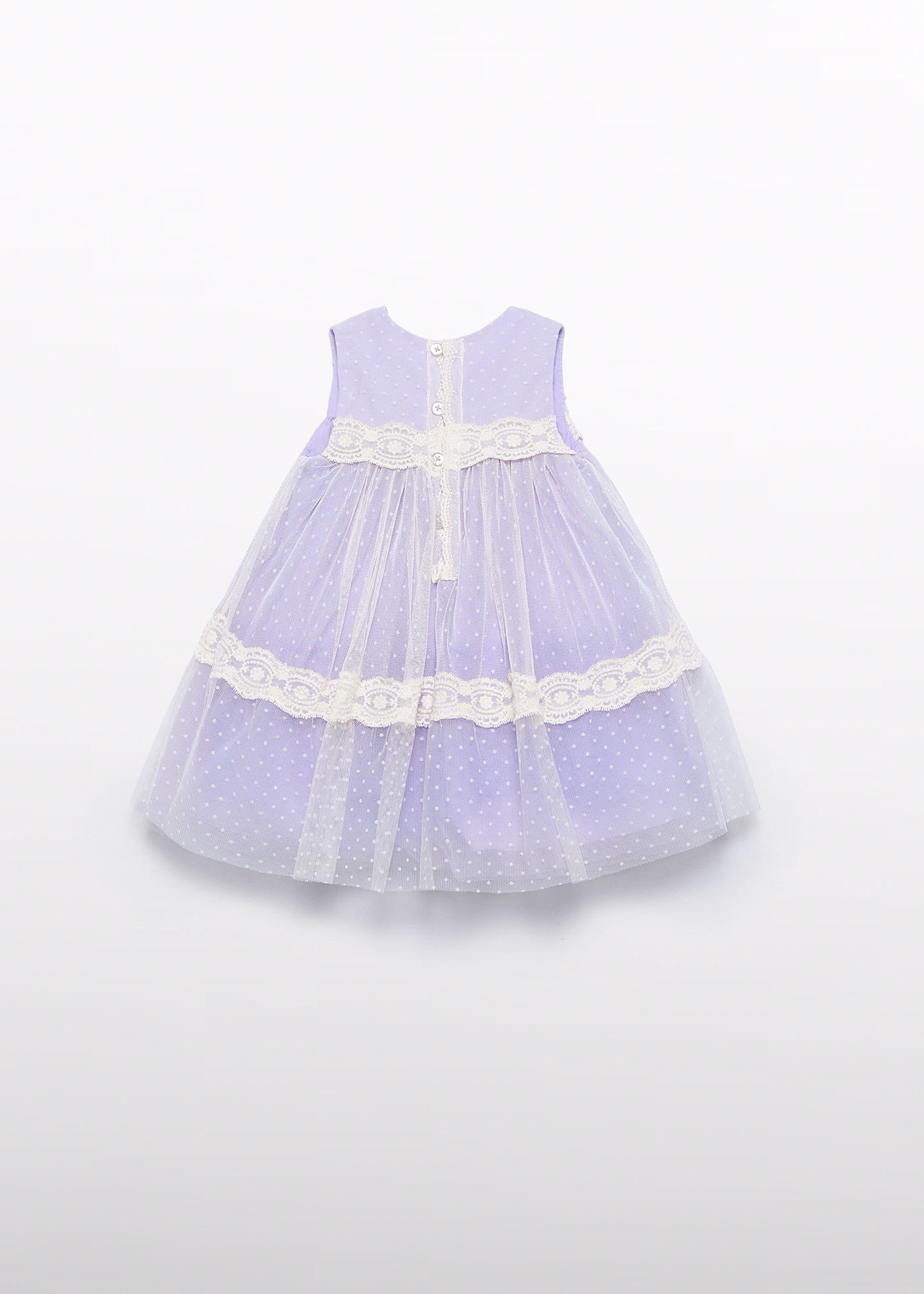 Vestido tul plumeti bebé
