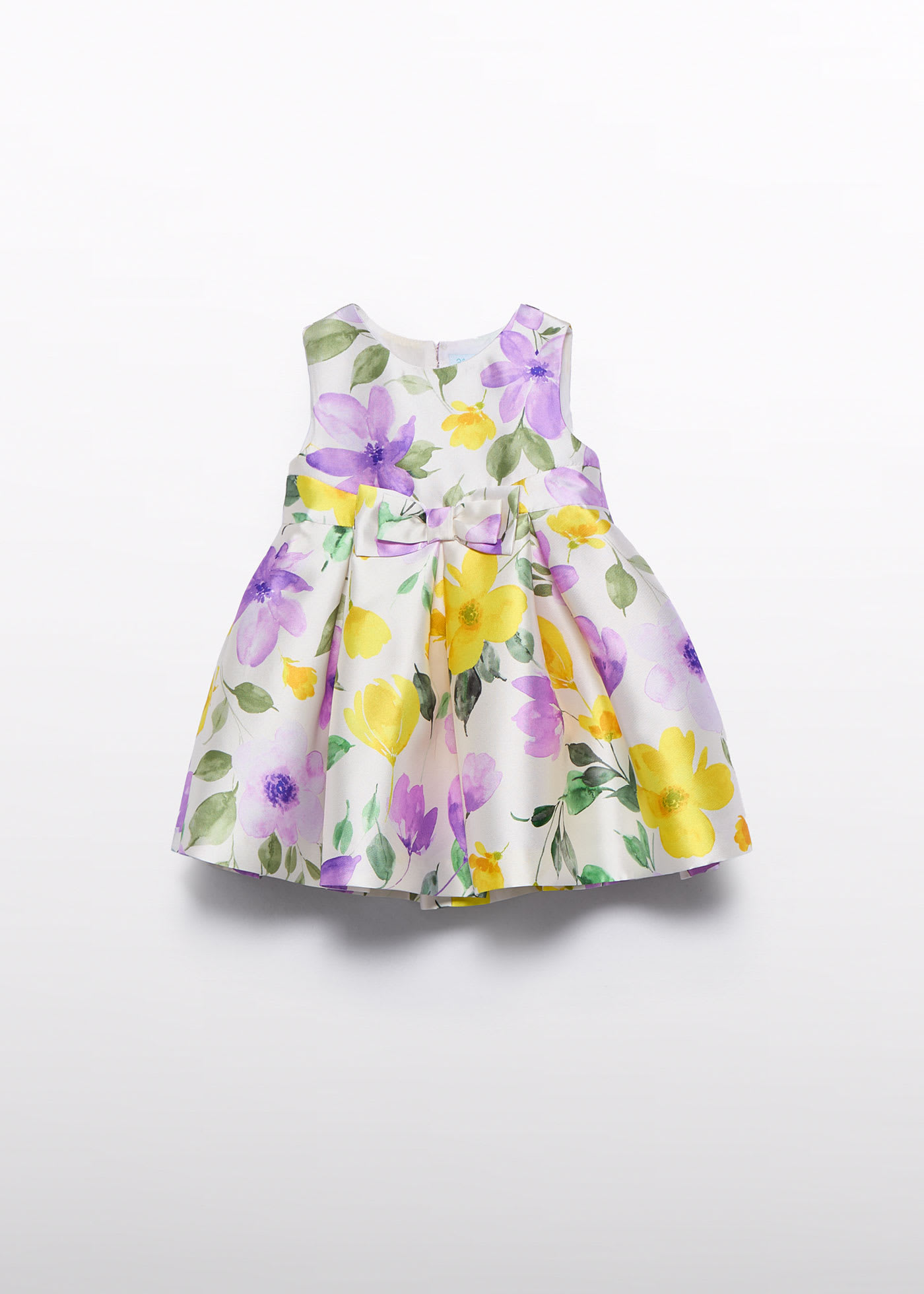 Baby printed mikado dress