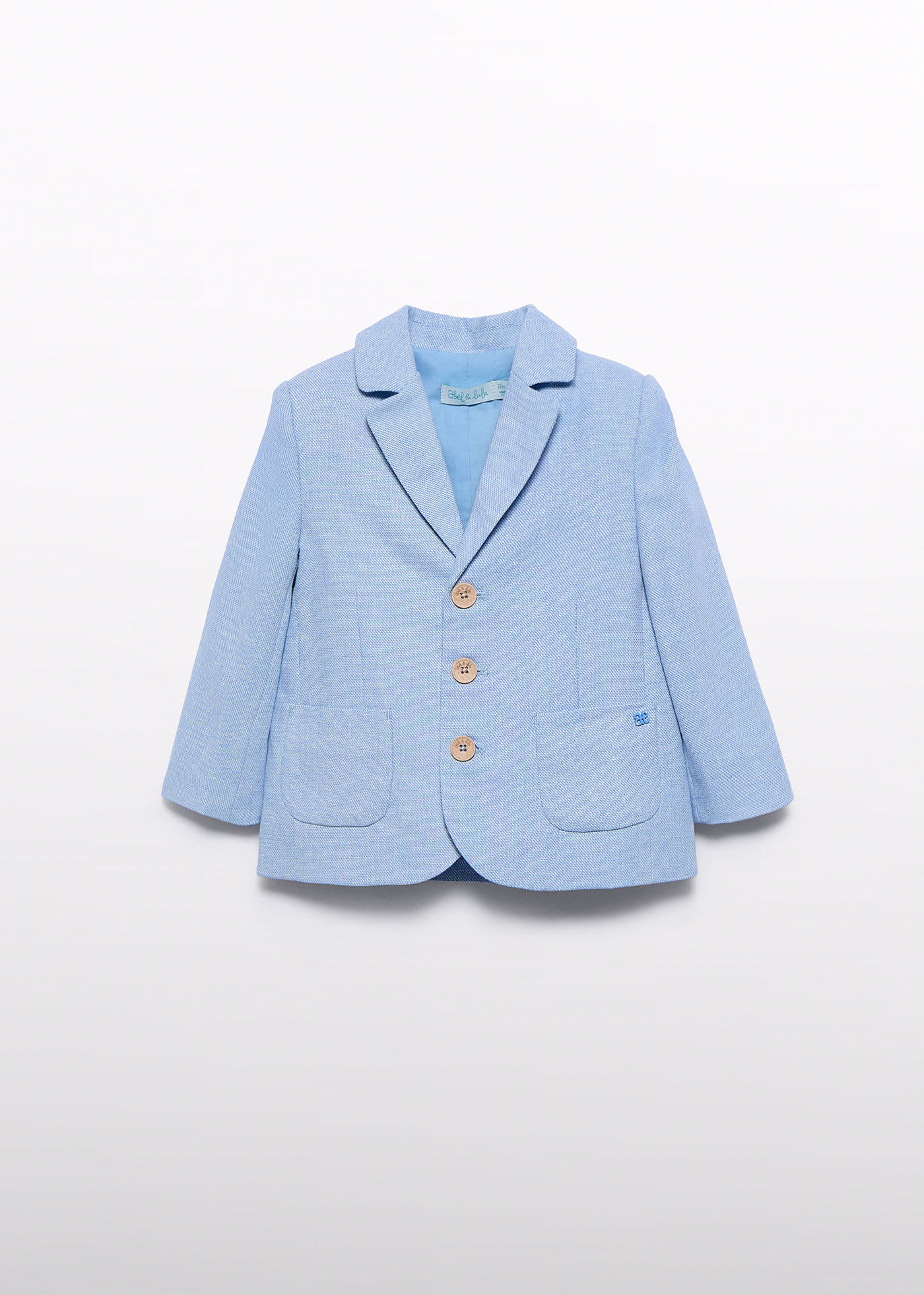 Baby linen blazer
