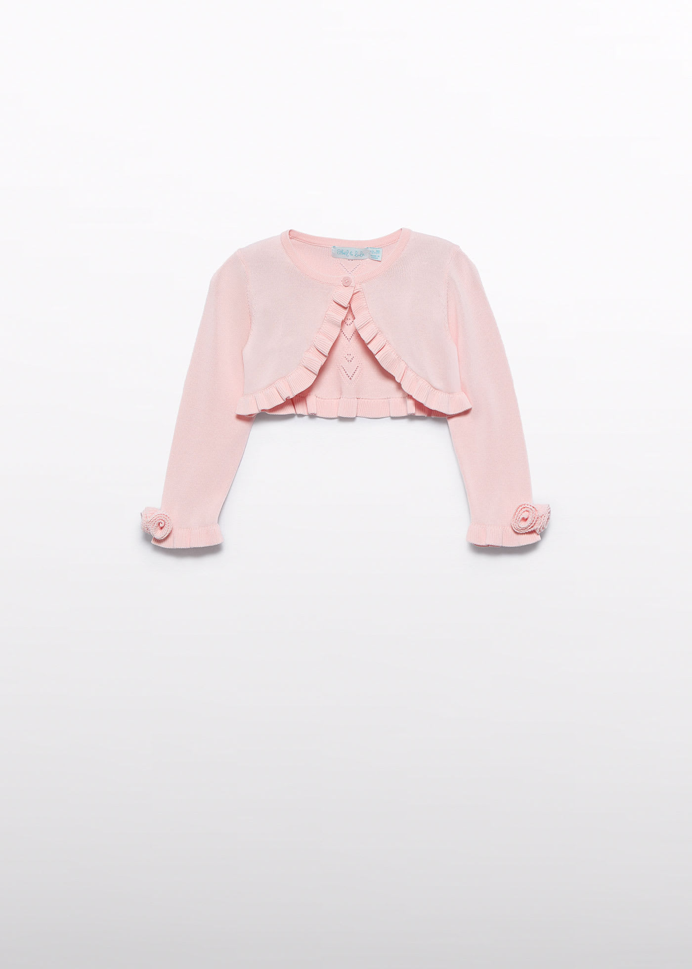 Bolero tricot ochiuri fetita