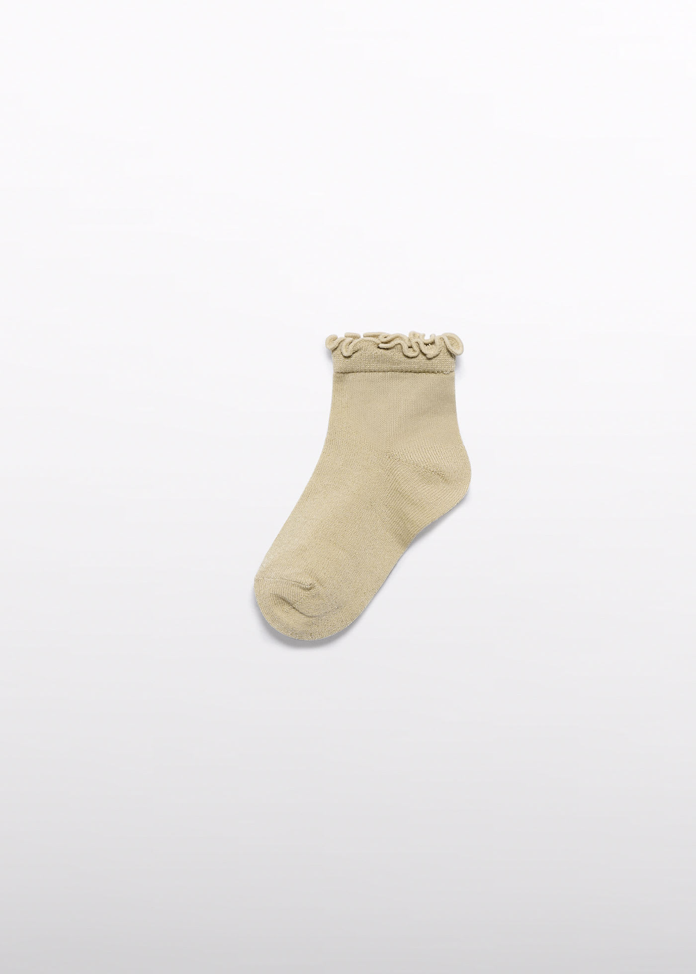 Chaussettes en tricot brillant fille