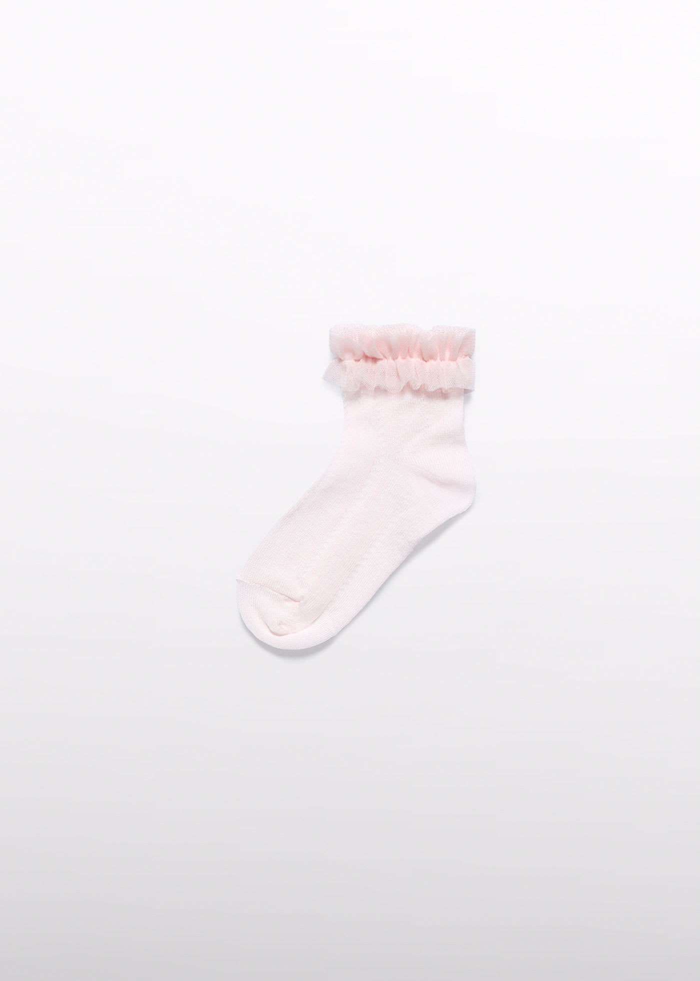 Calze volant tulle bambina