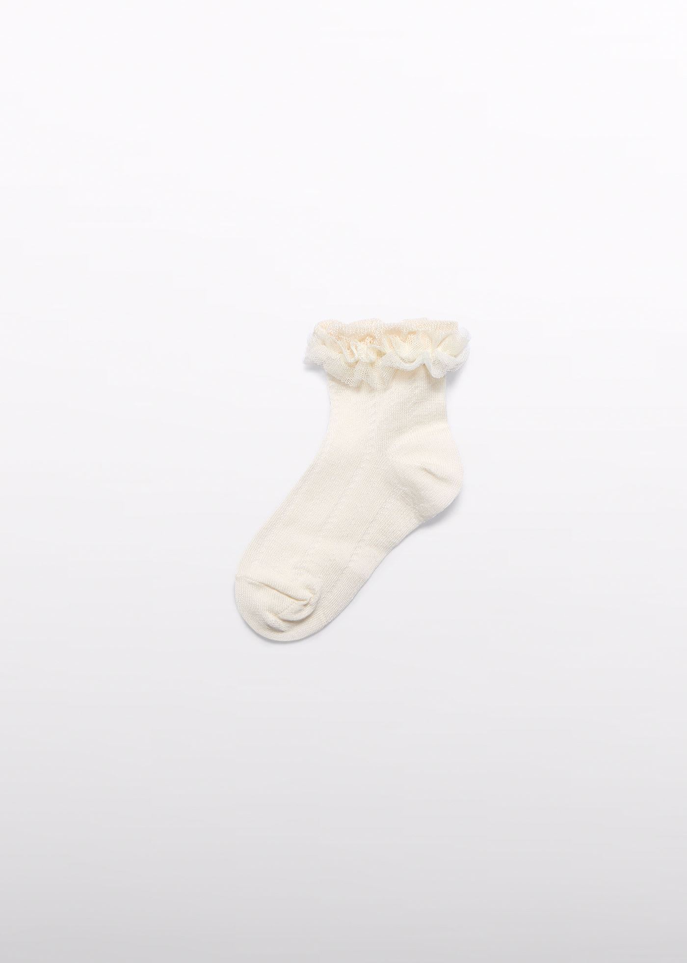 Chaussettes à volants en tulle fille