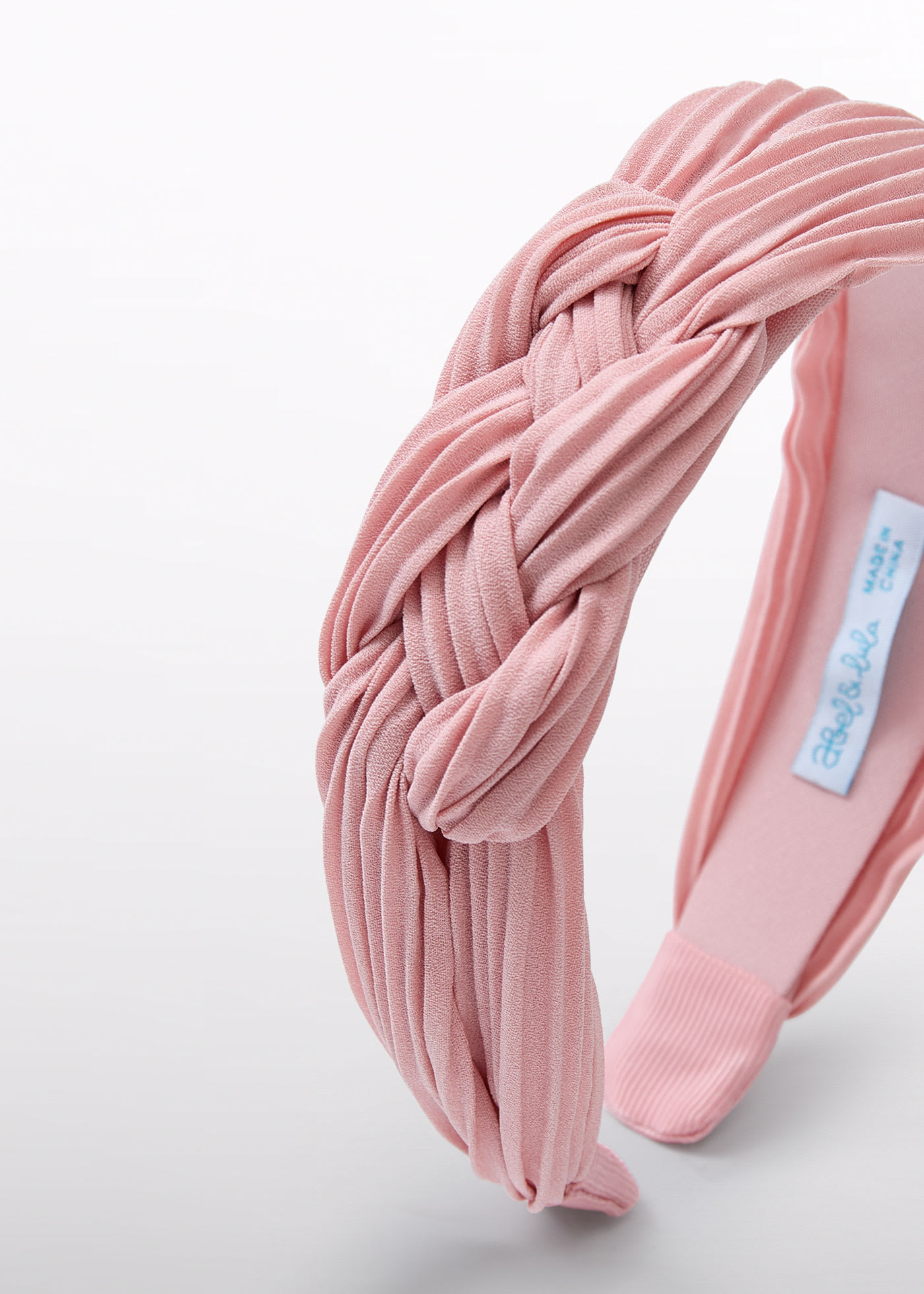 Cerchietto chiffon plissettato bambina