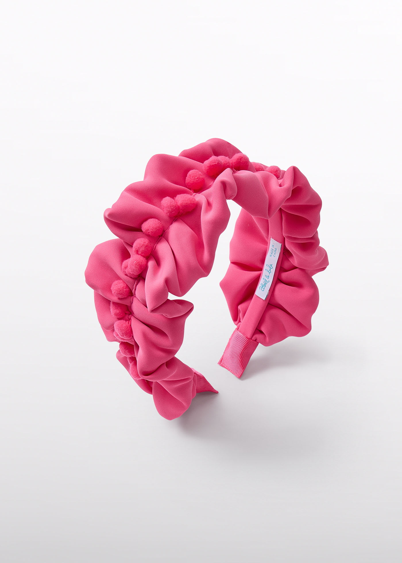 Girl crepe ruffle headband