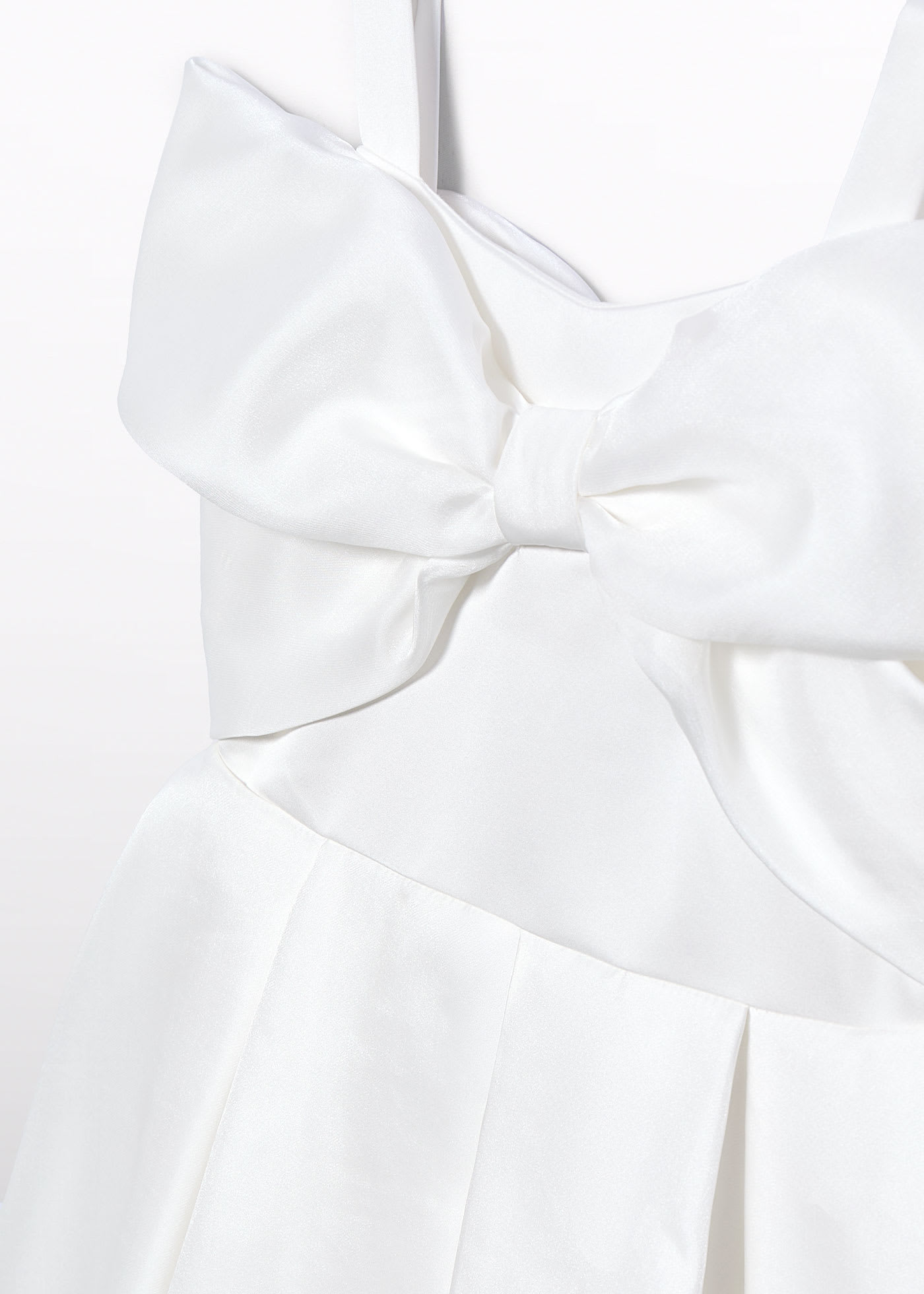 Girl organza bow dress