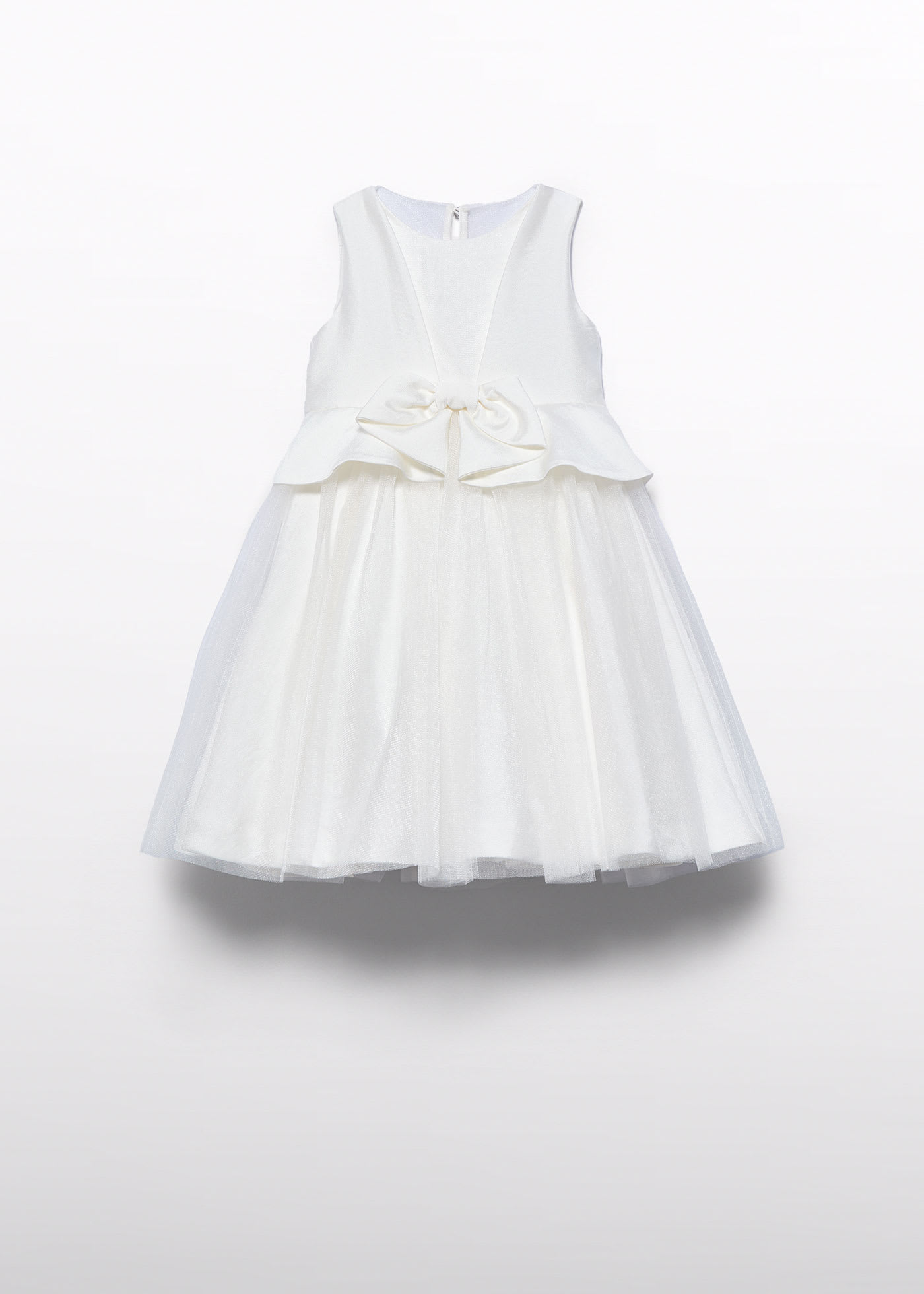 Robe combinée à nœud fille