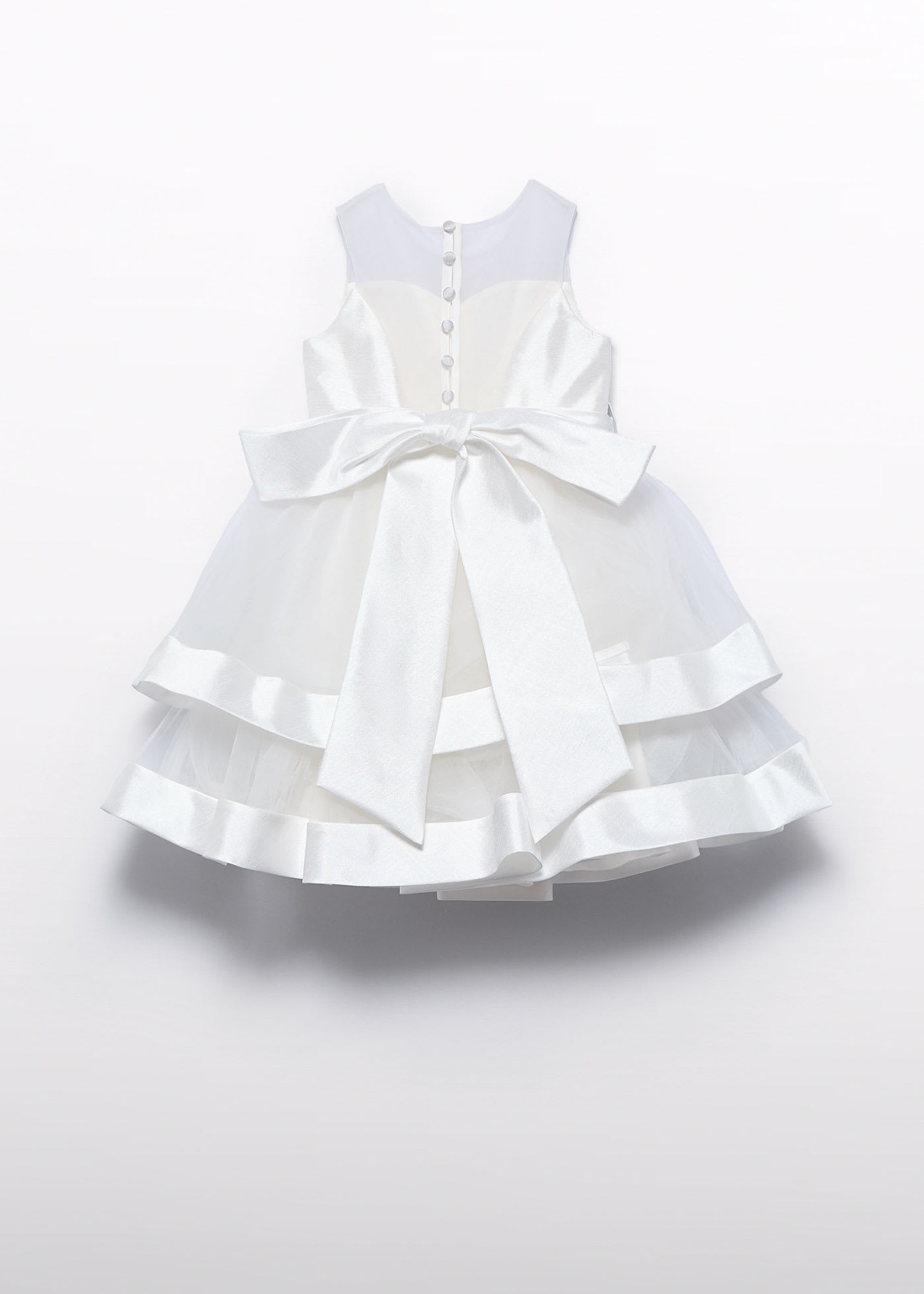 Robe en tulle combinée fille