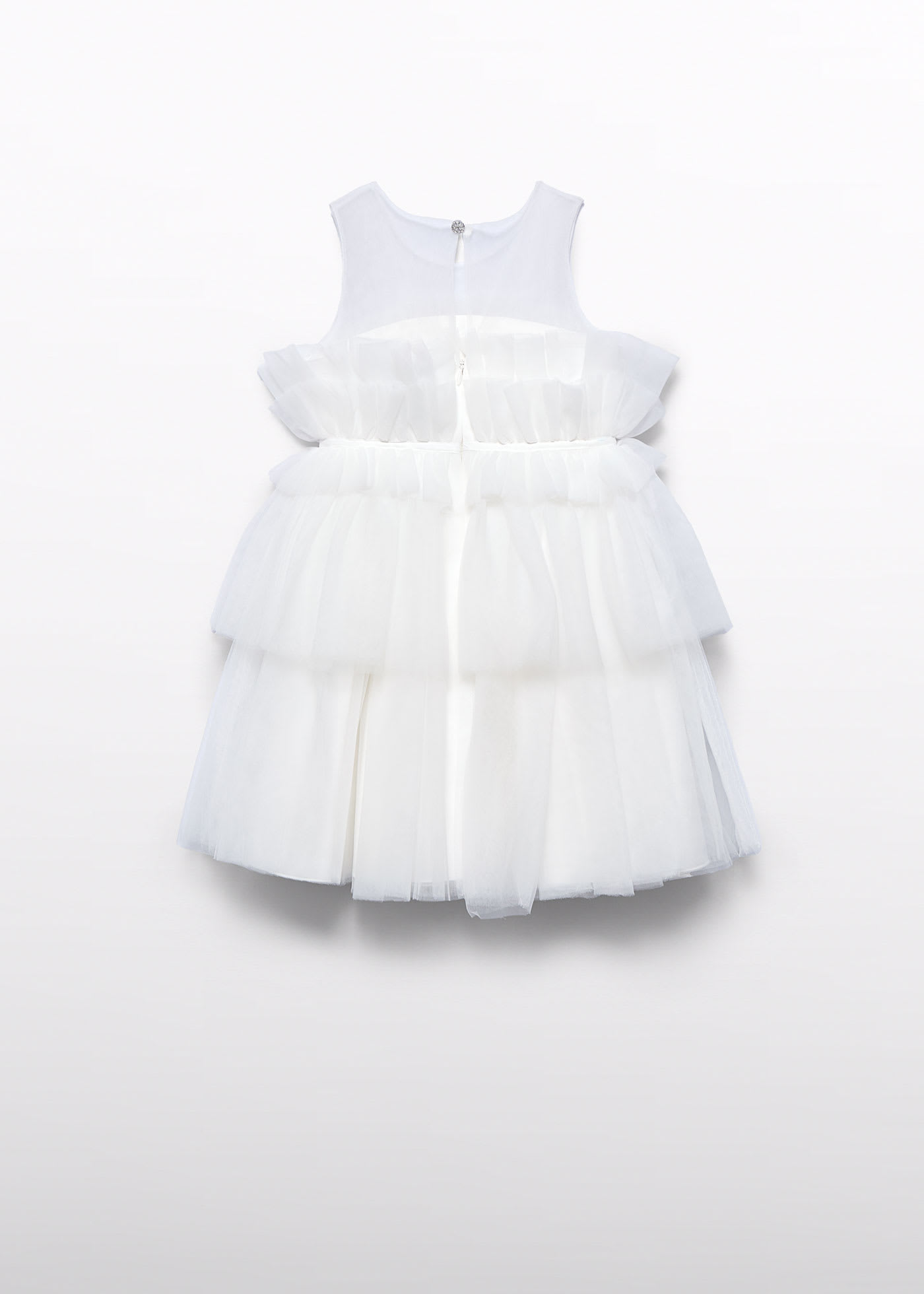 Girl layered tulle dress