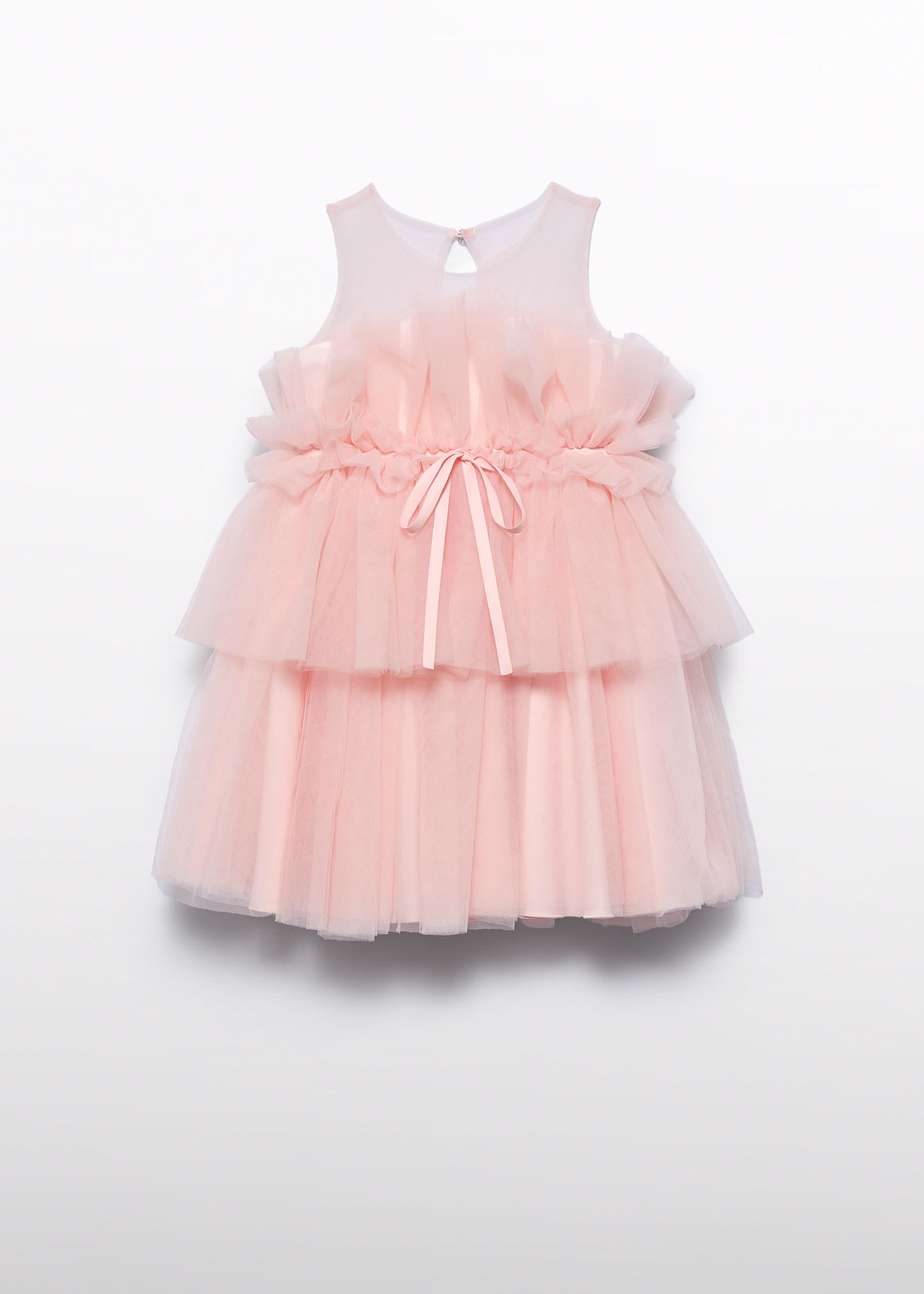 Girl layered tulle dress