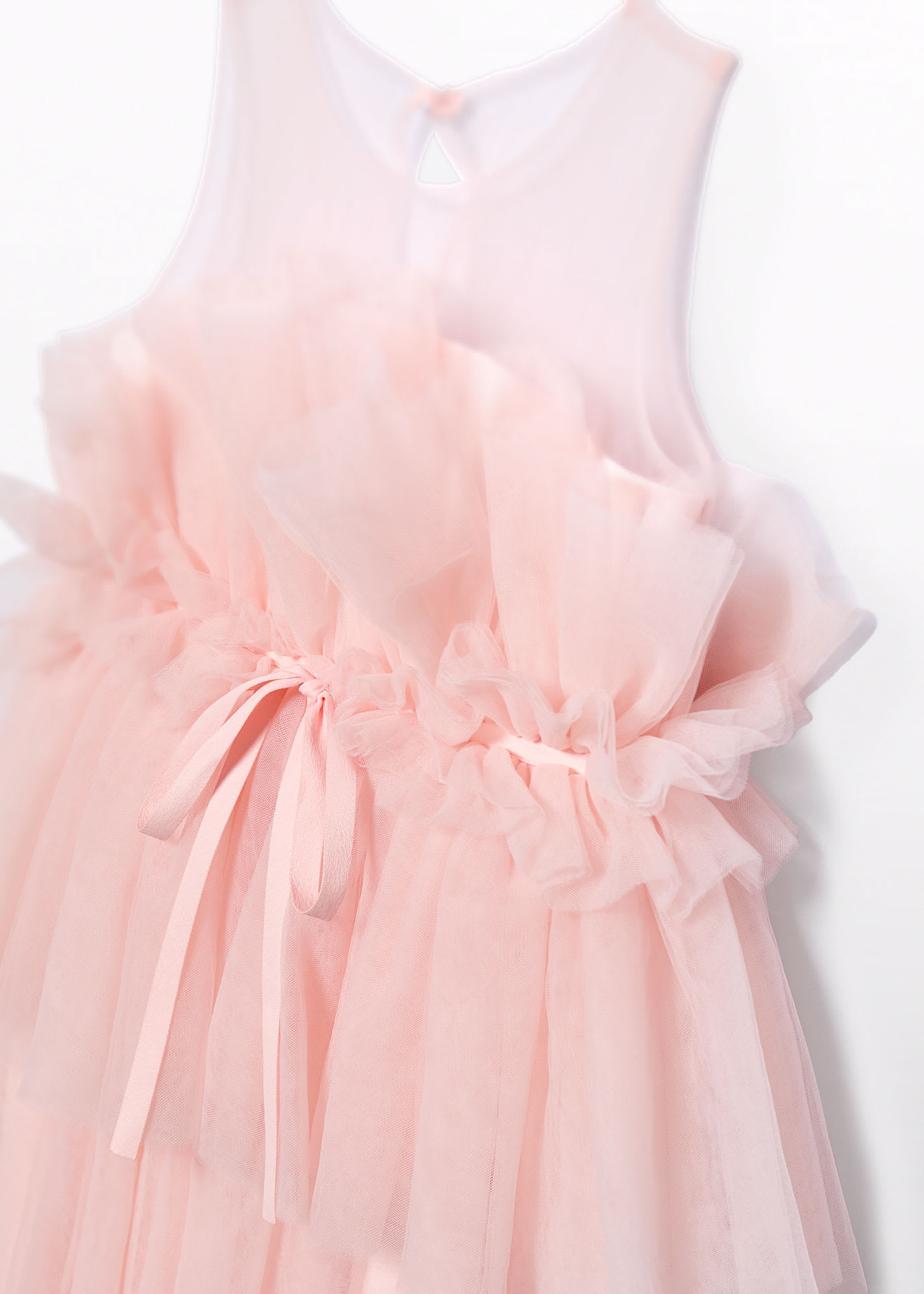 Girl layered tulle dress