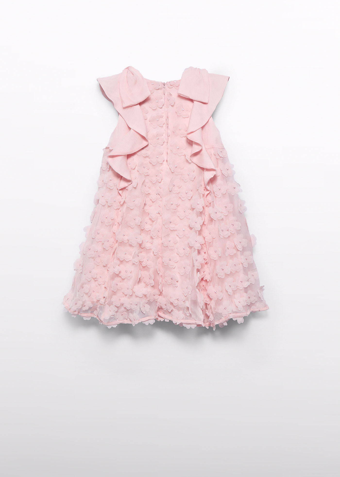 Abito fiori 3d bambina