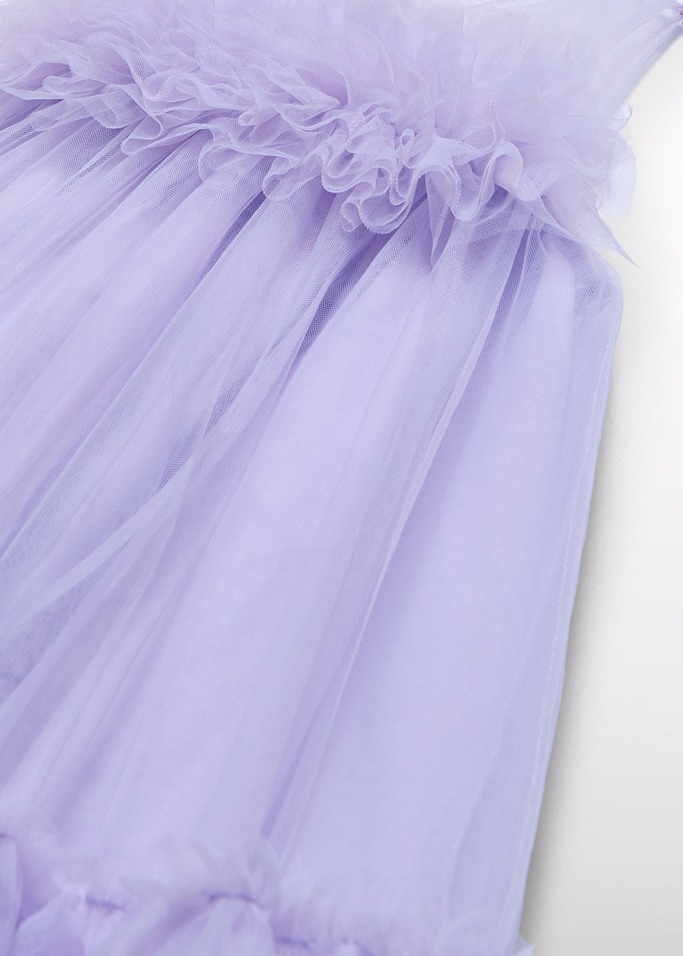 Baby tulle dress with volume