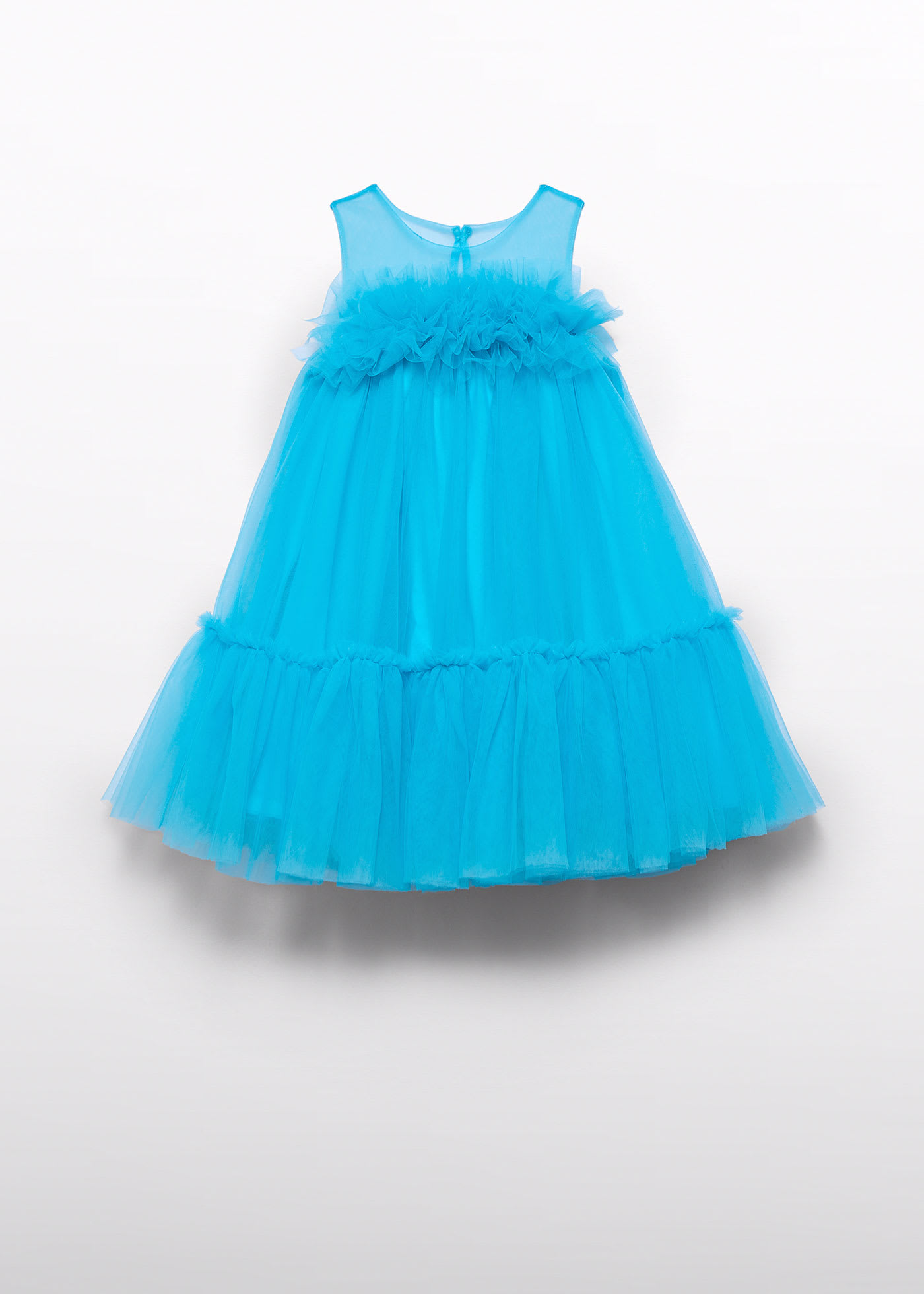 Robe en tulle volume fille