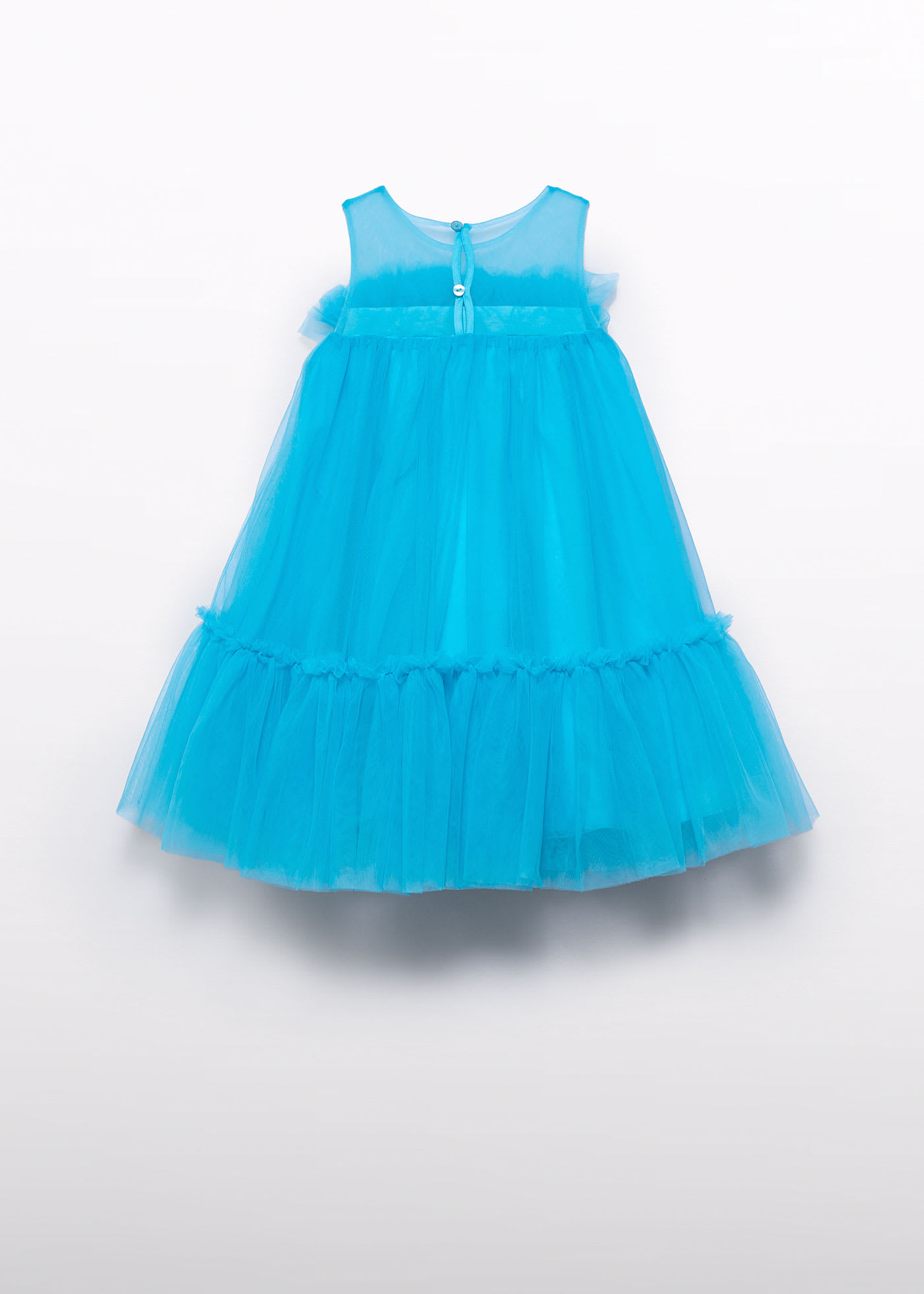 Robe en tulle volume fille