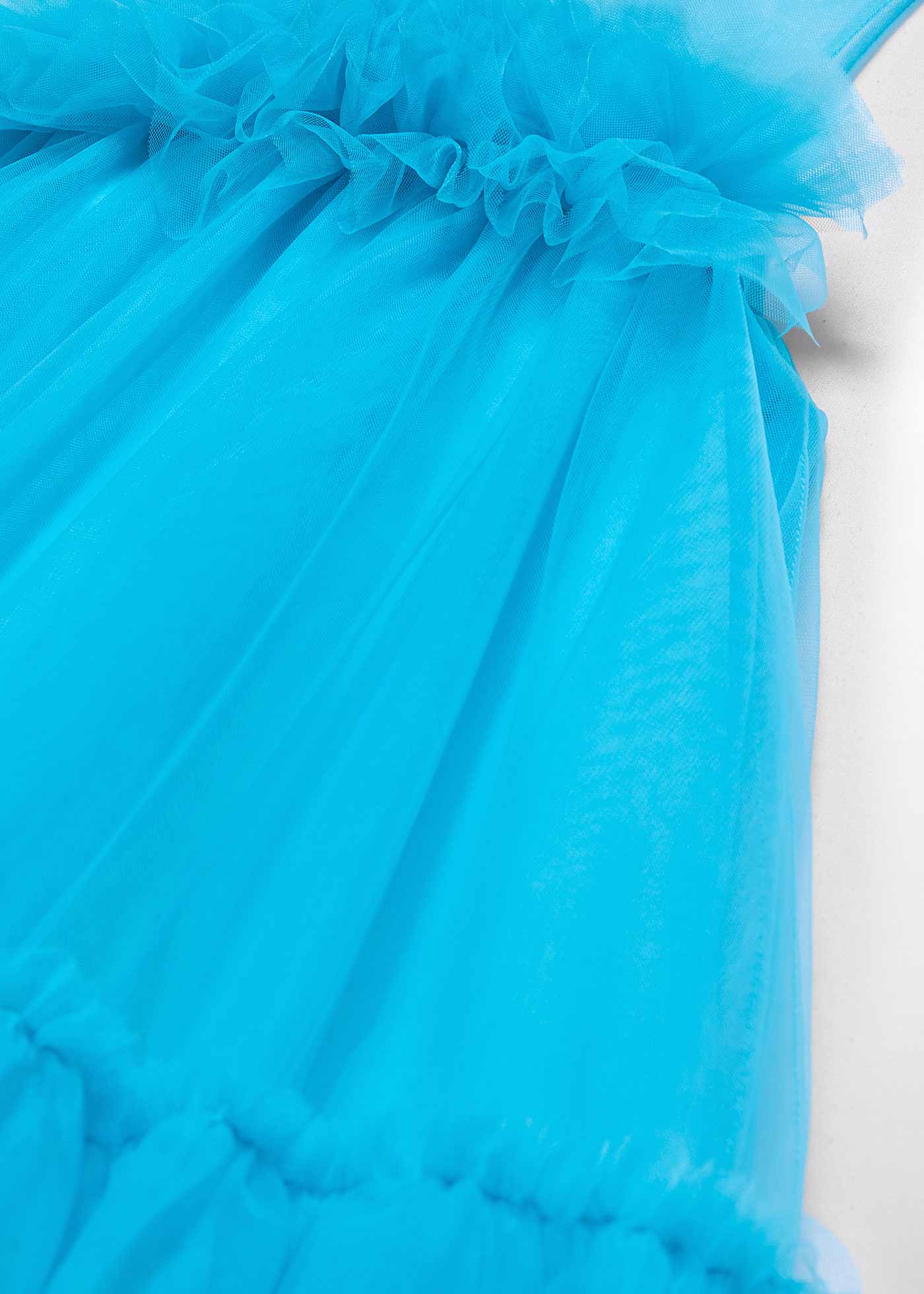 Robe en tulle volume fille