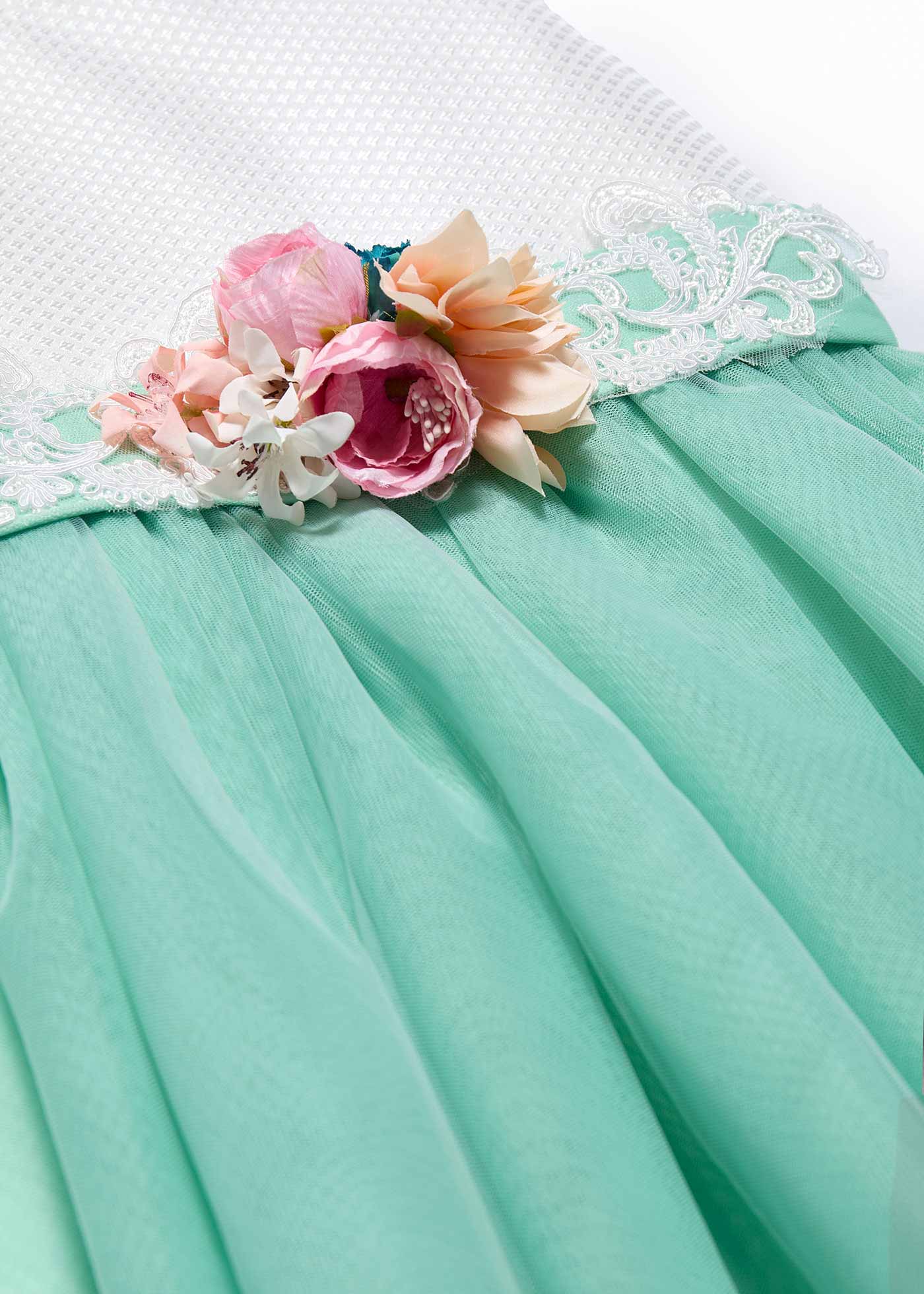 Rochie structura combinata fetita