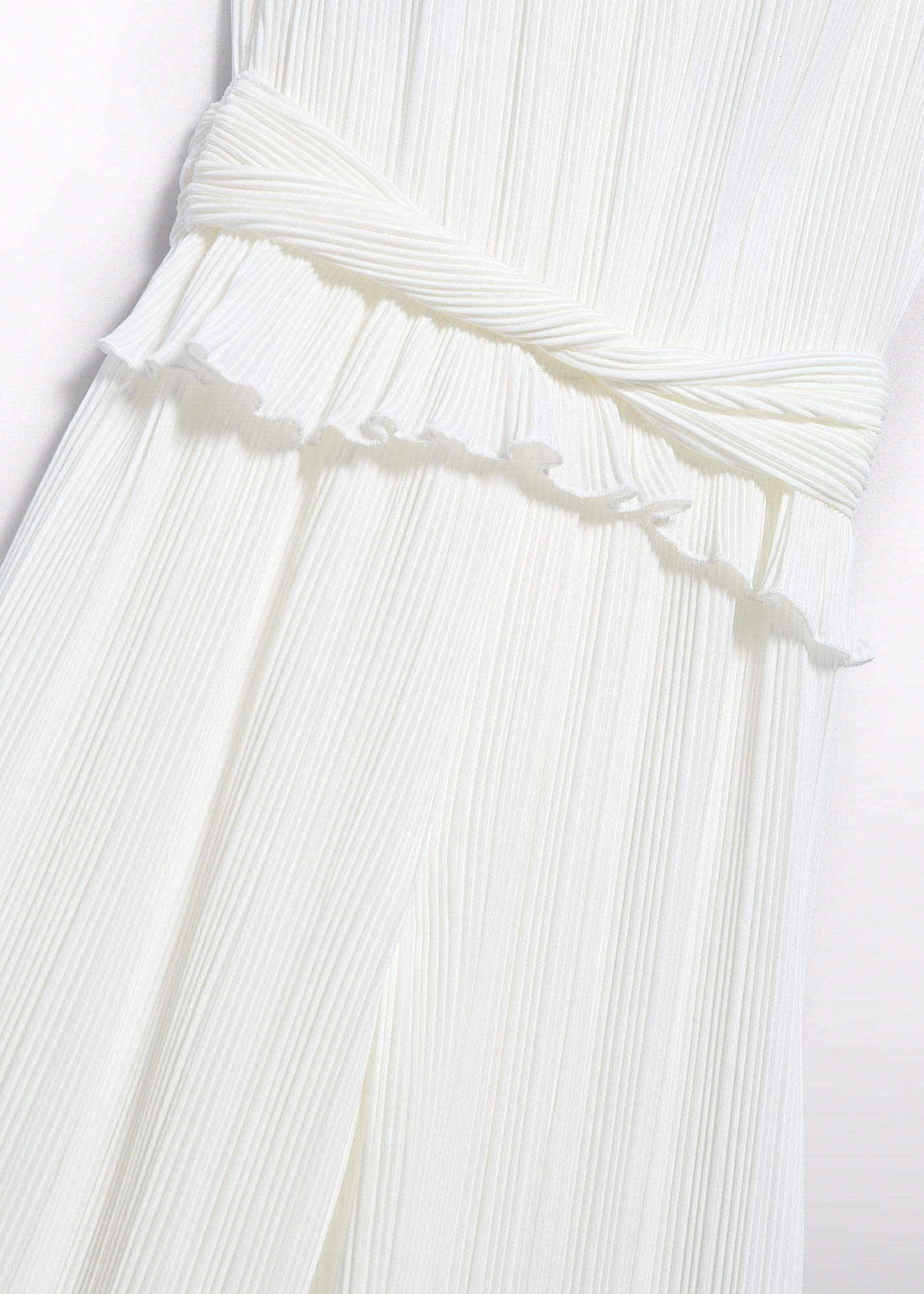 Tuta chiffon plissettata bambina
