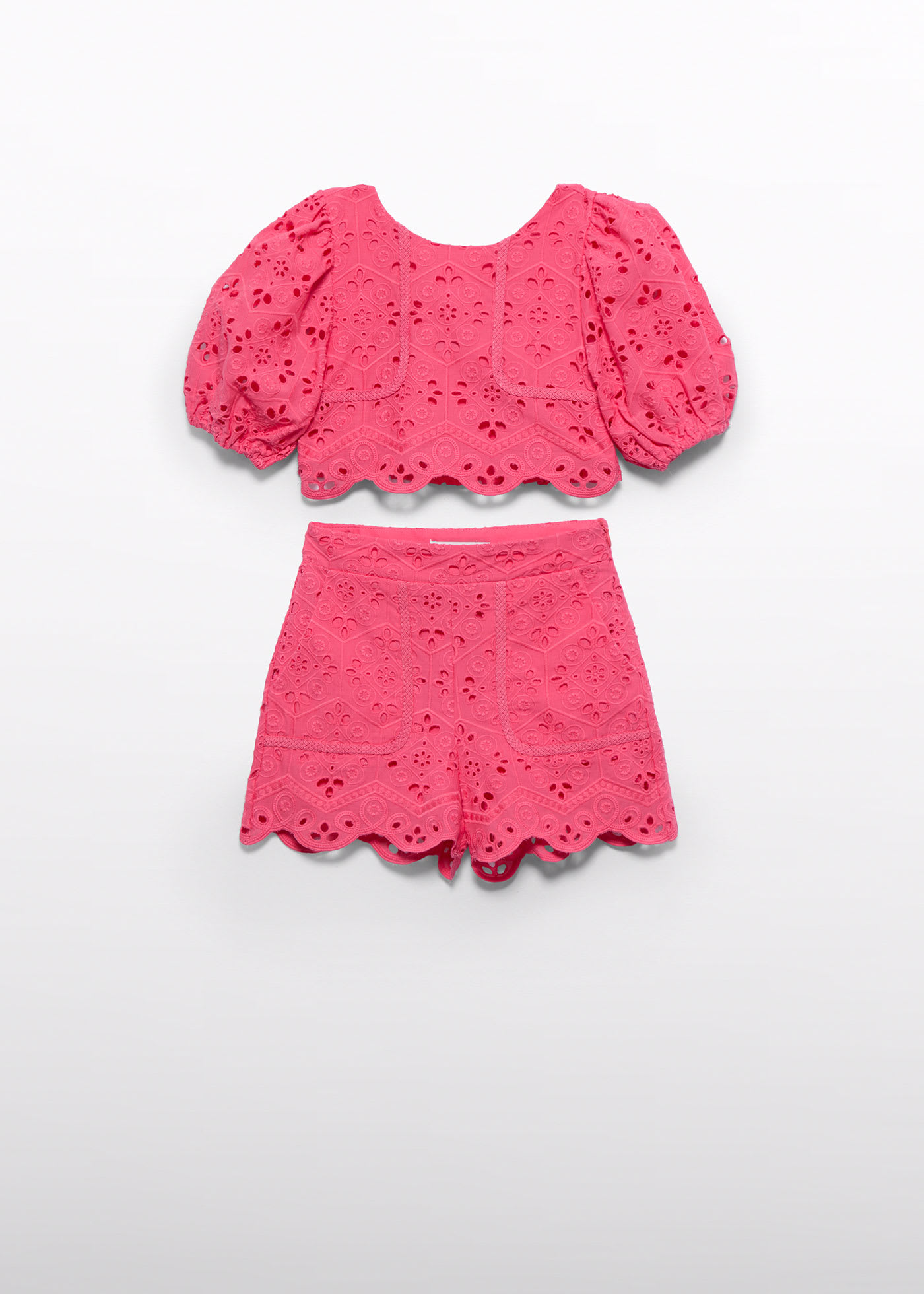 Girl embroidered set