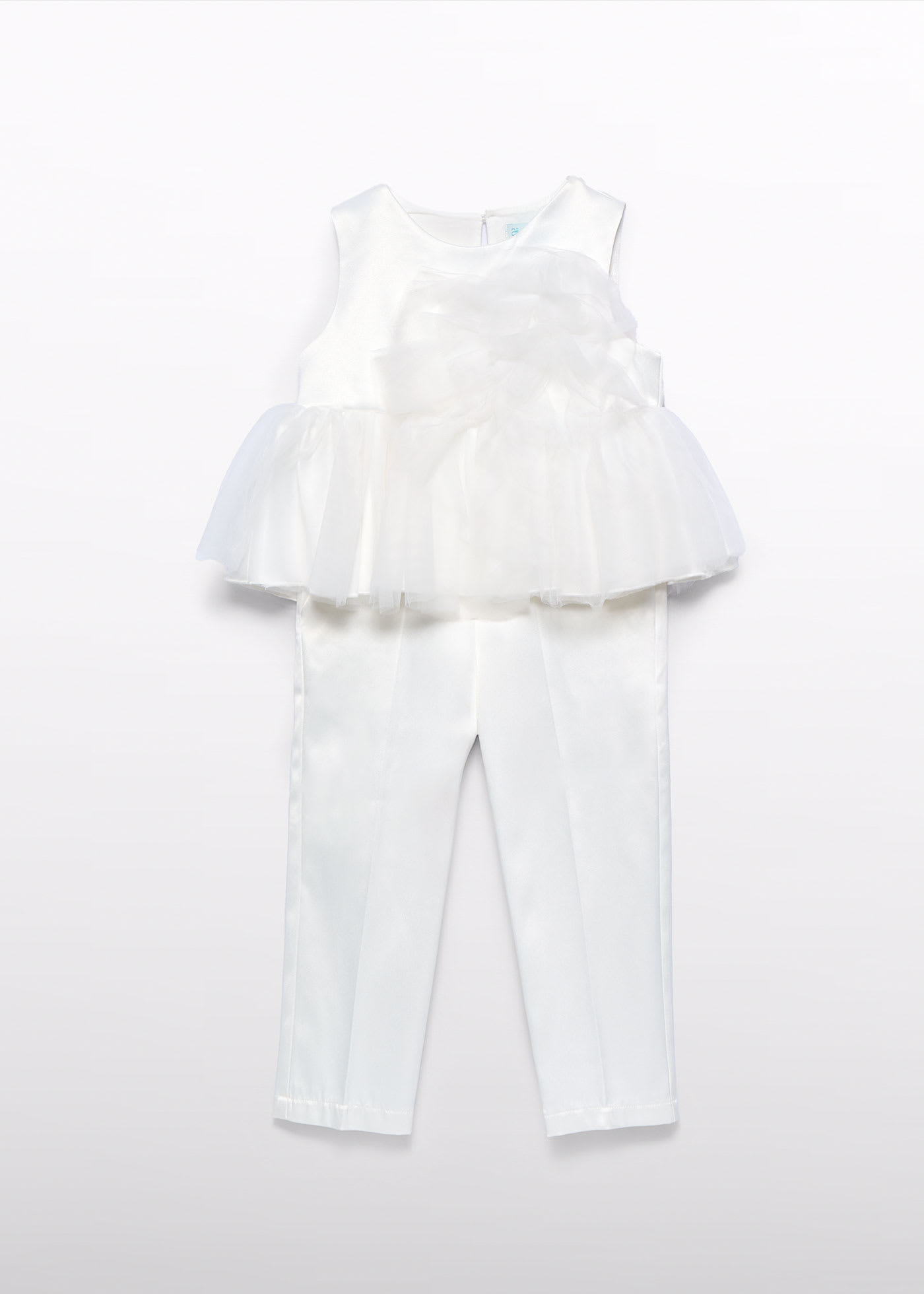 Completo pantalone satin bambina