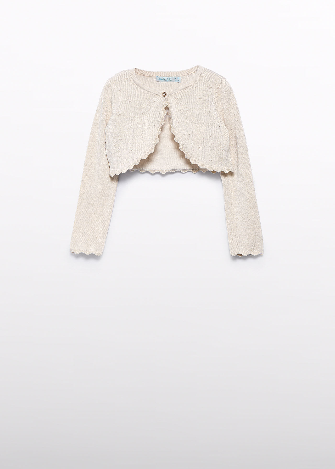 Cardigan tricot onde bambina