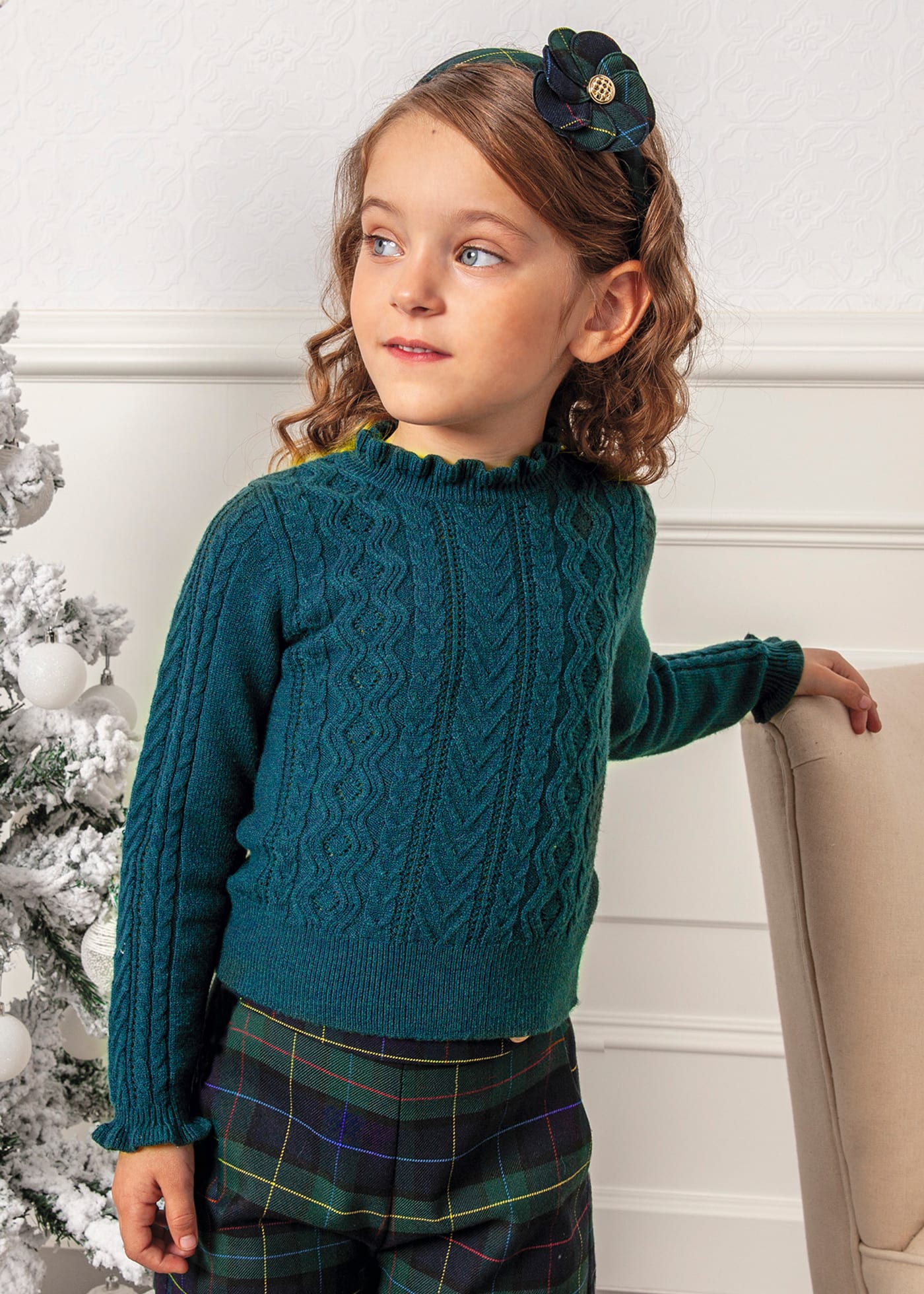 Maglia verde bambina hotsell