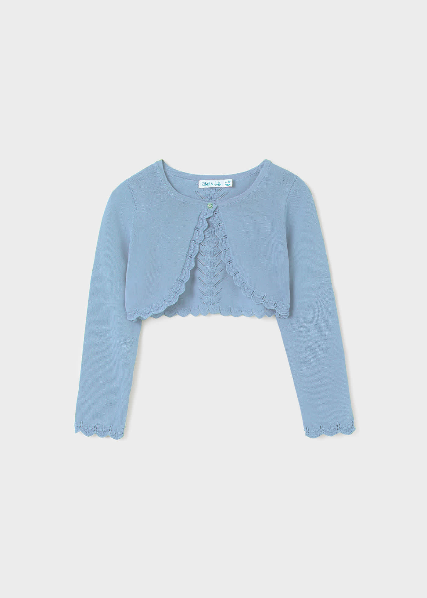 Cardigan tricot bolerino bambina