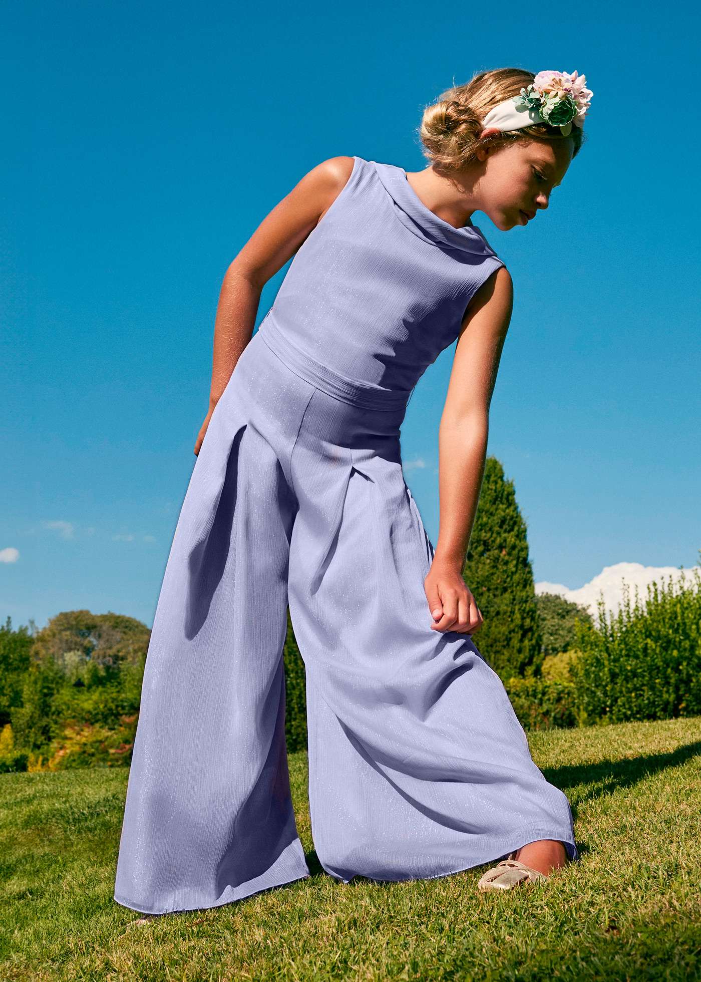 Tuta chiffon bambina.