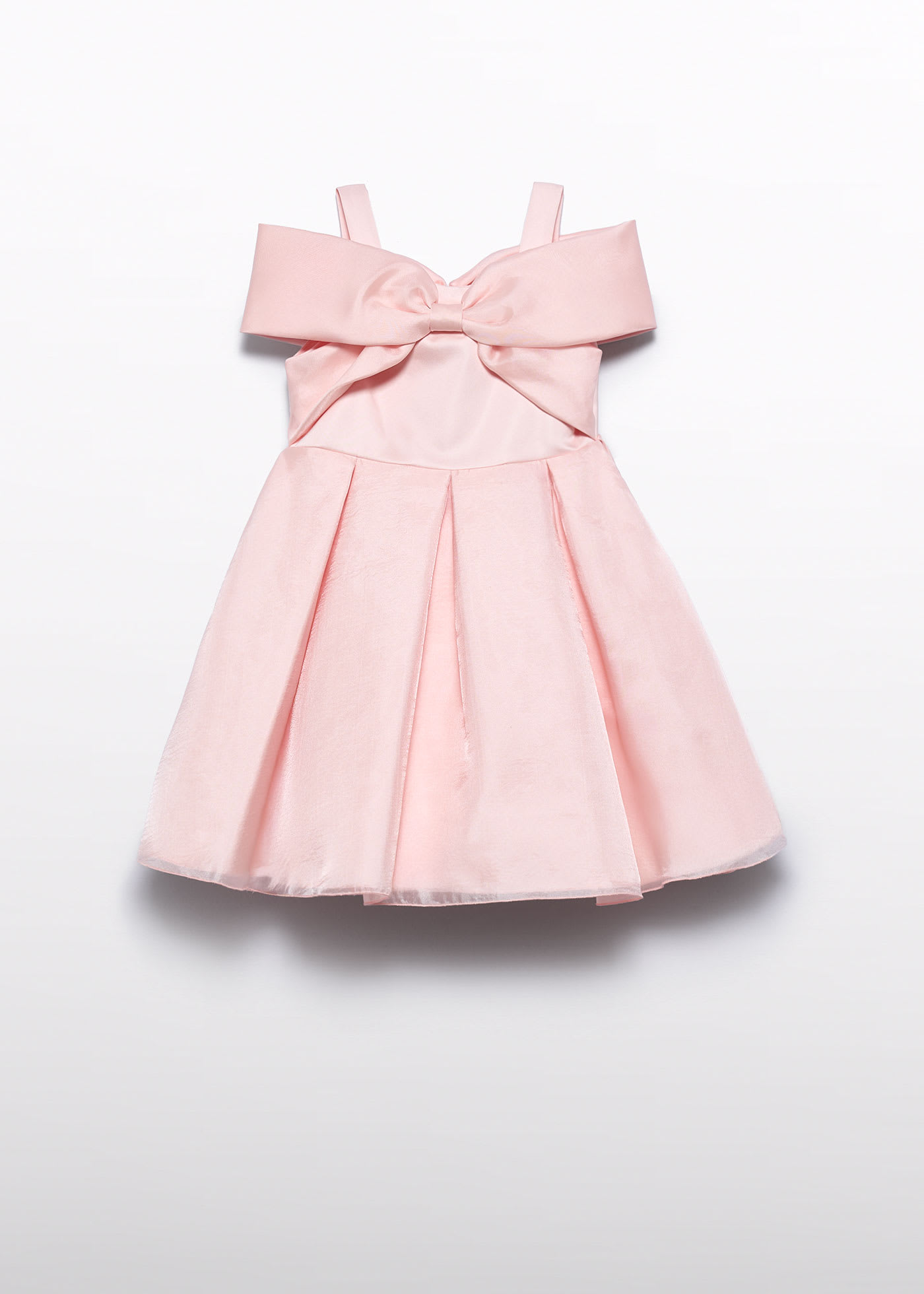 Robe en organza lacée fille