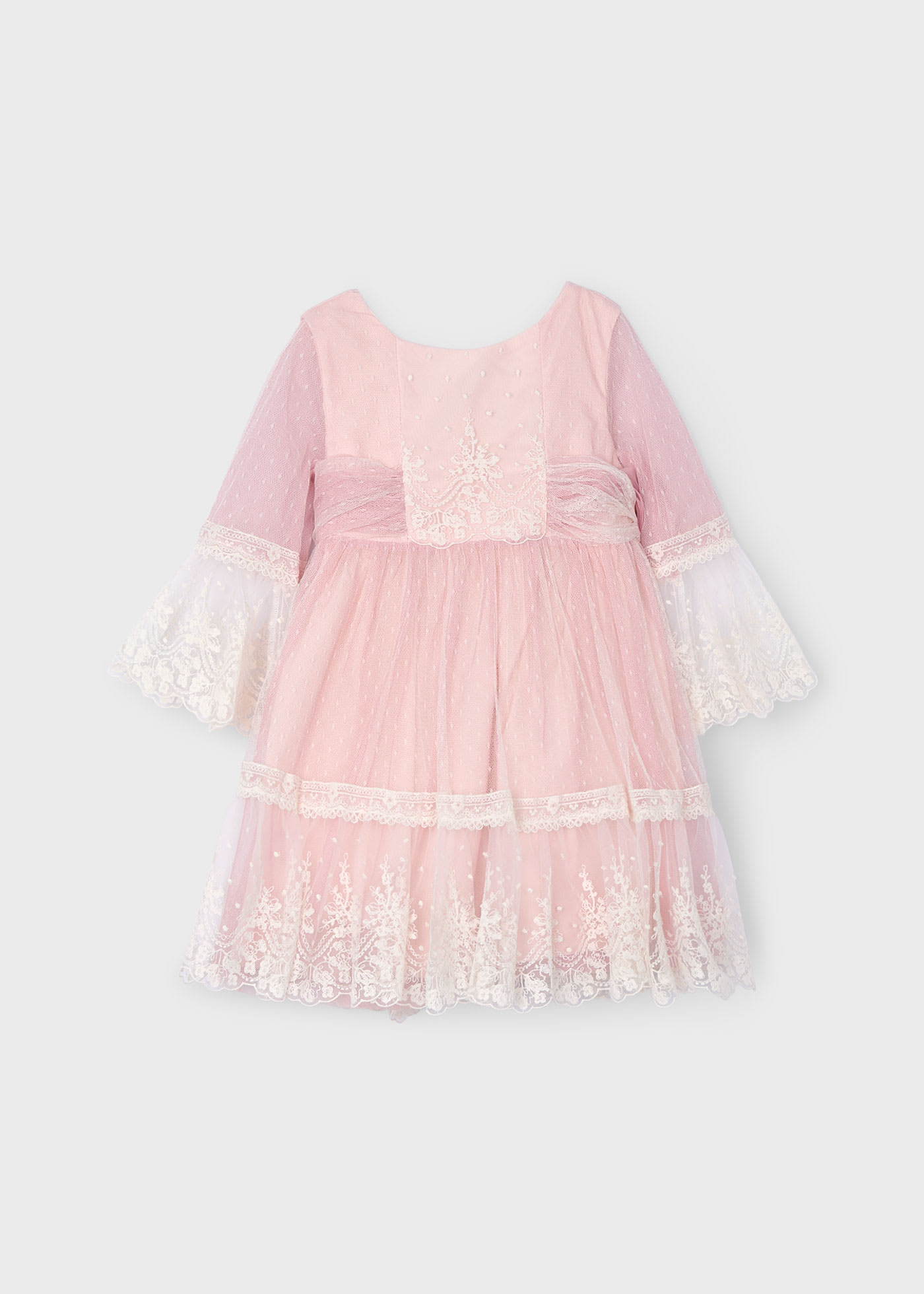 Girl Tulle Plumeti Dress