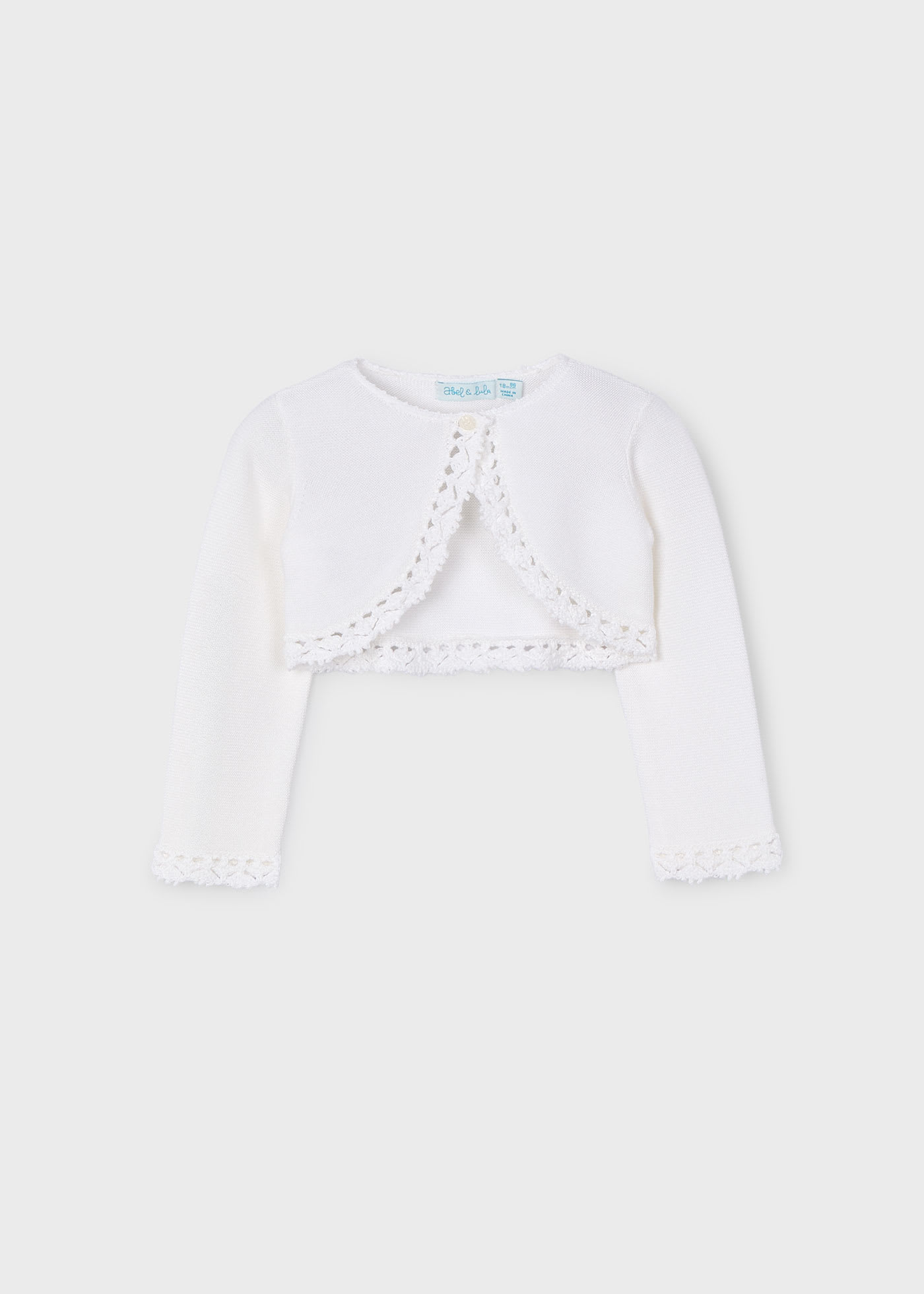 Bolero tricot bebé