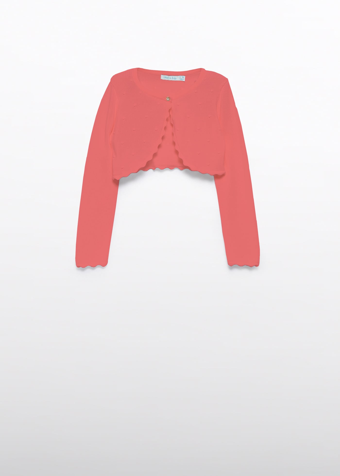 Cardigan tricot onde bambina