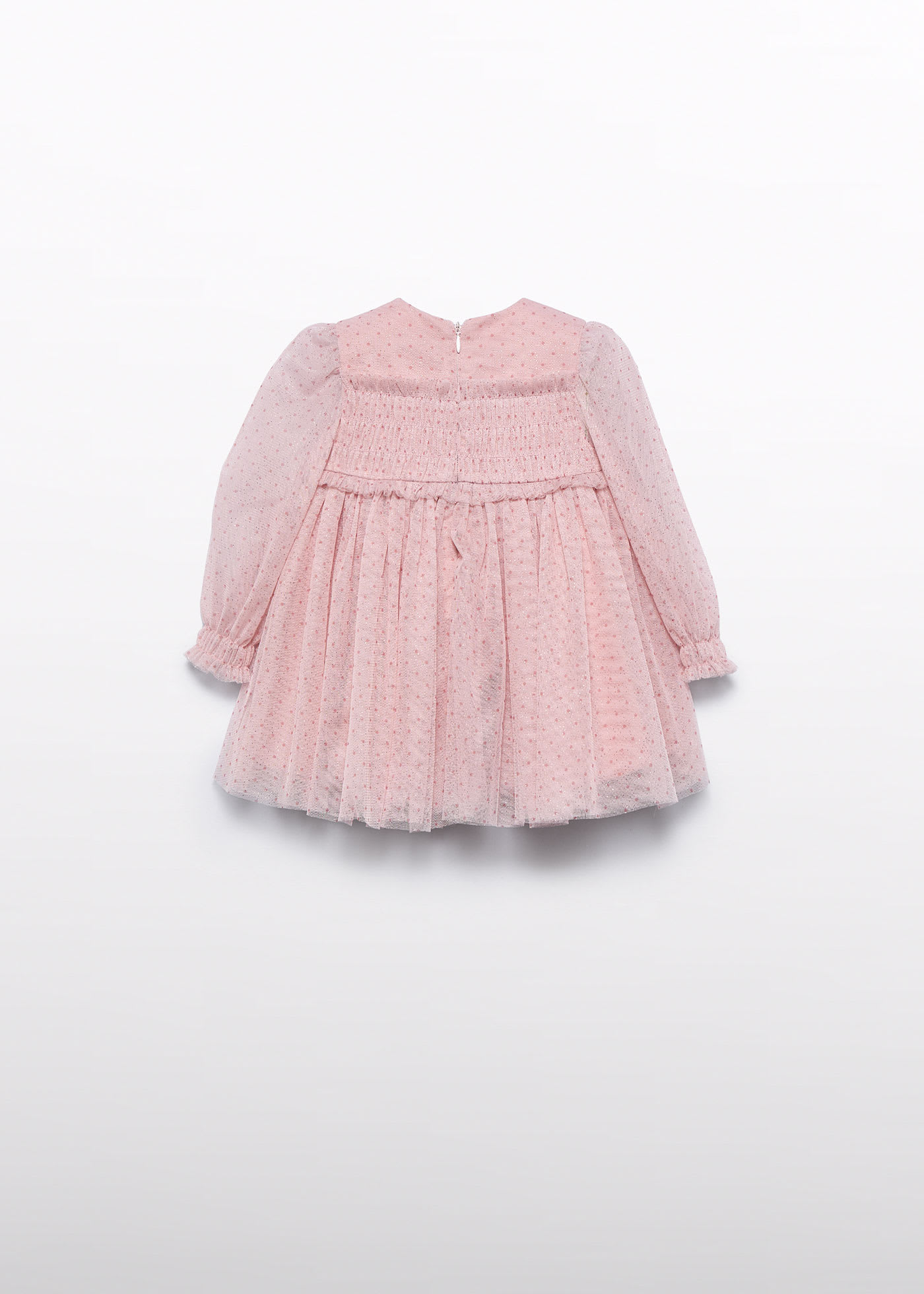 Vestido tul glitter bebé niña