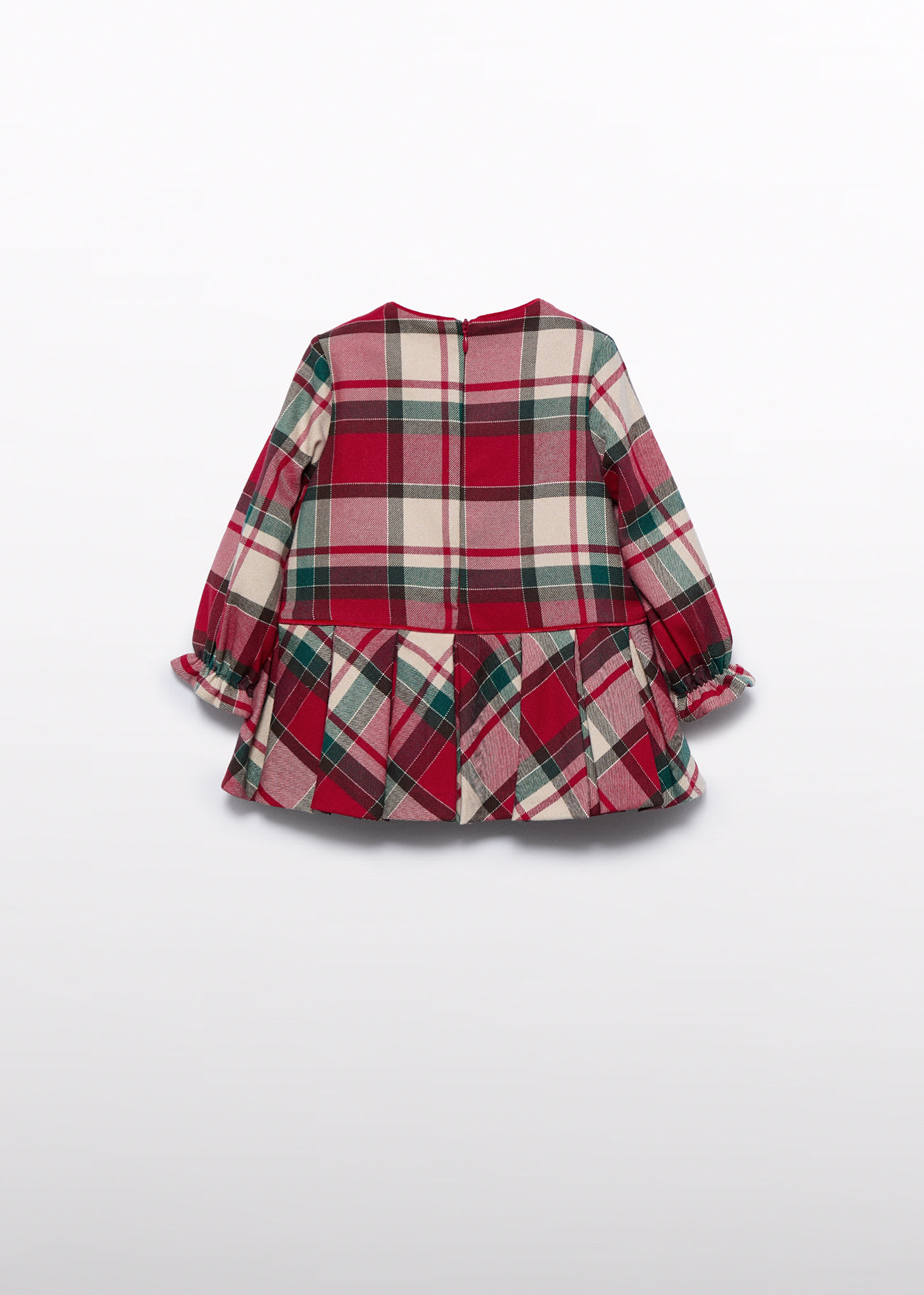Baby girls plaid dress