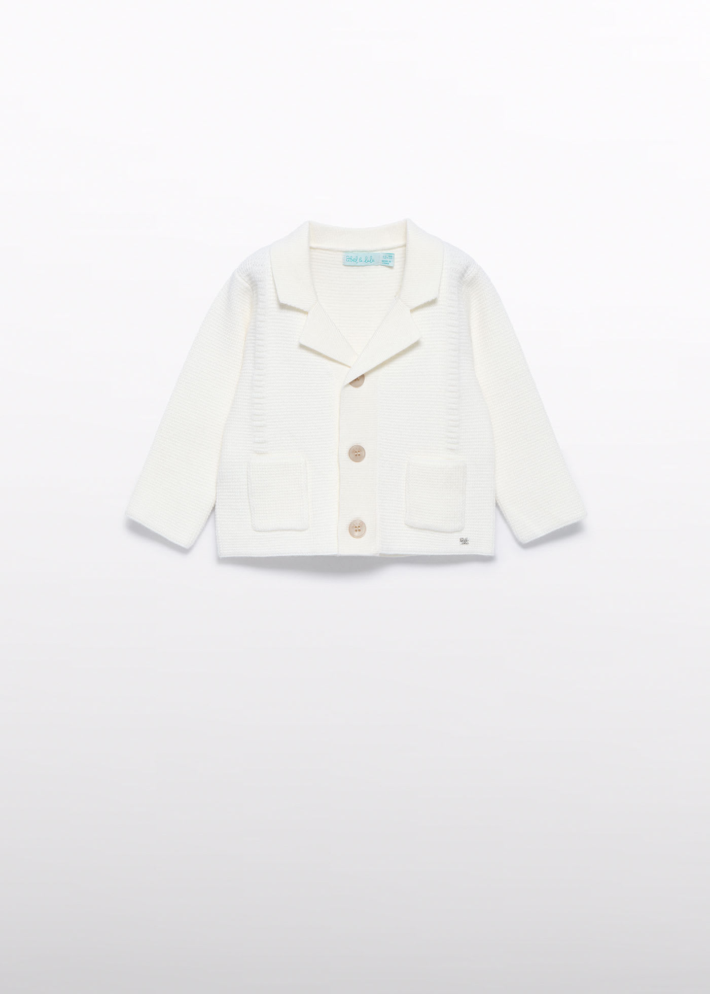 Trykotowa marynarka dla niemowlęcia