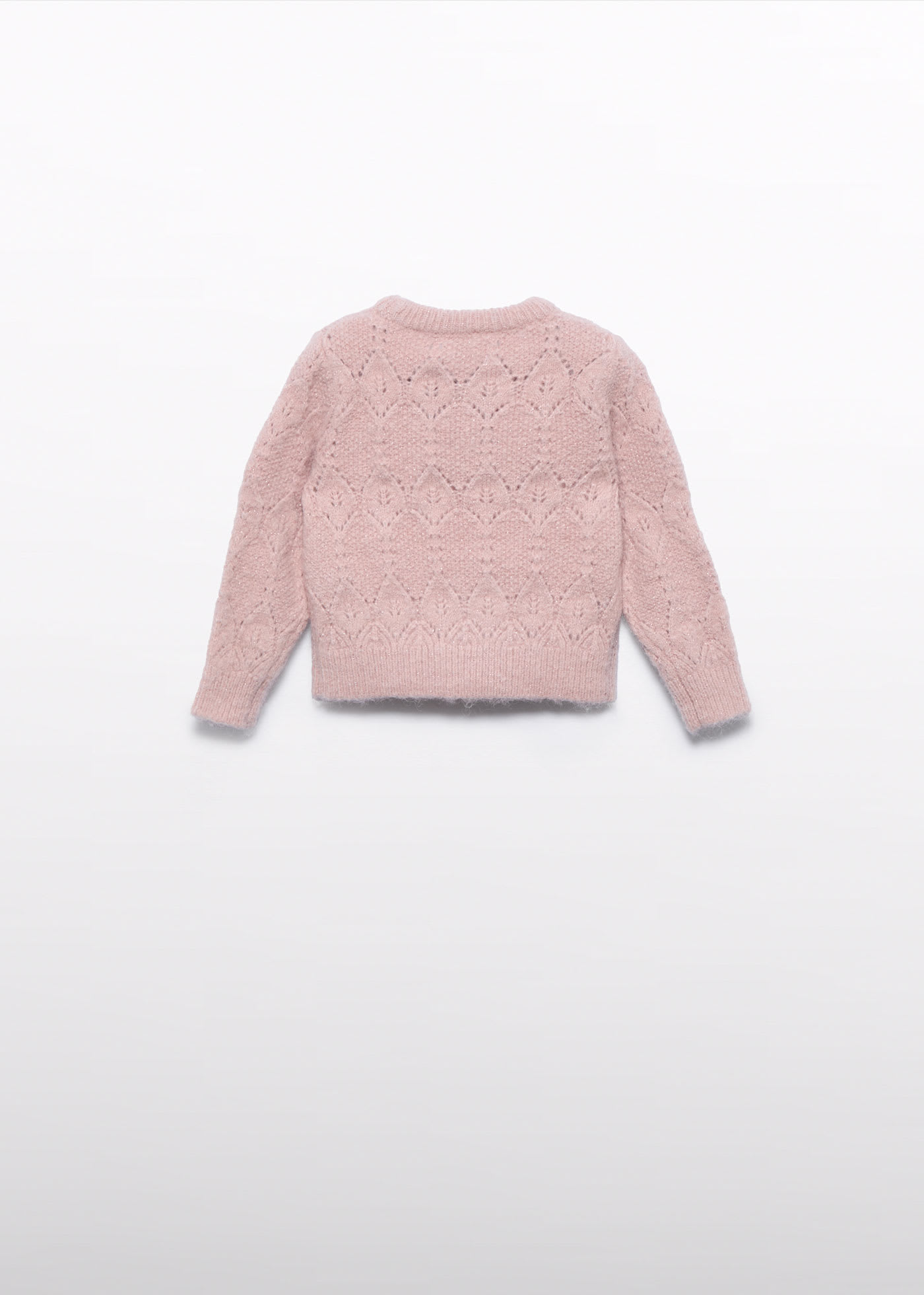 Jersey tricot calado bebé niña