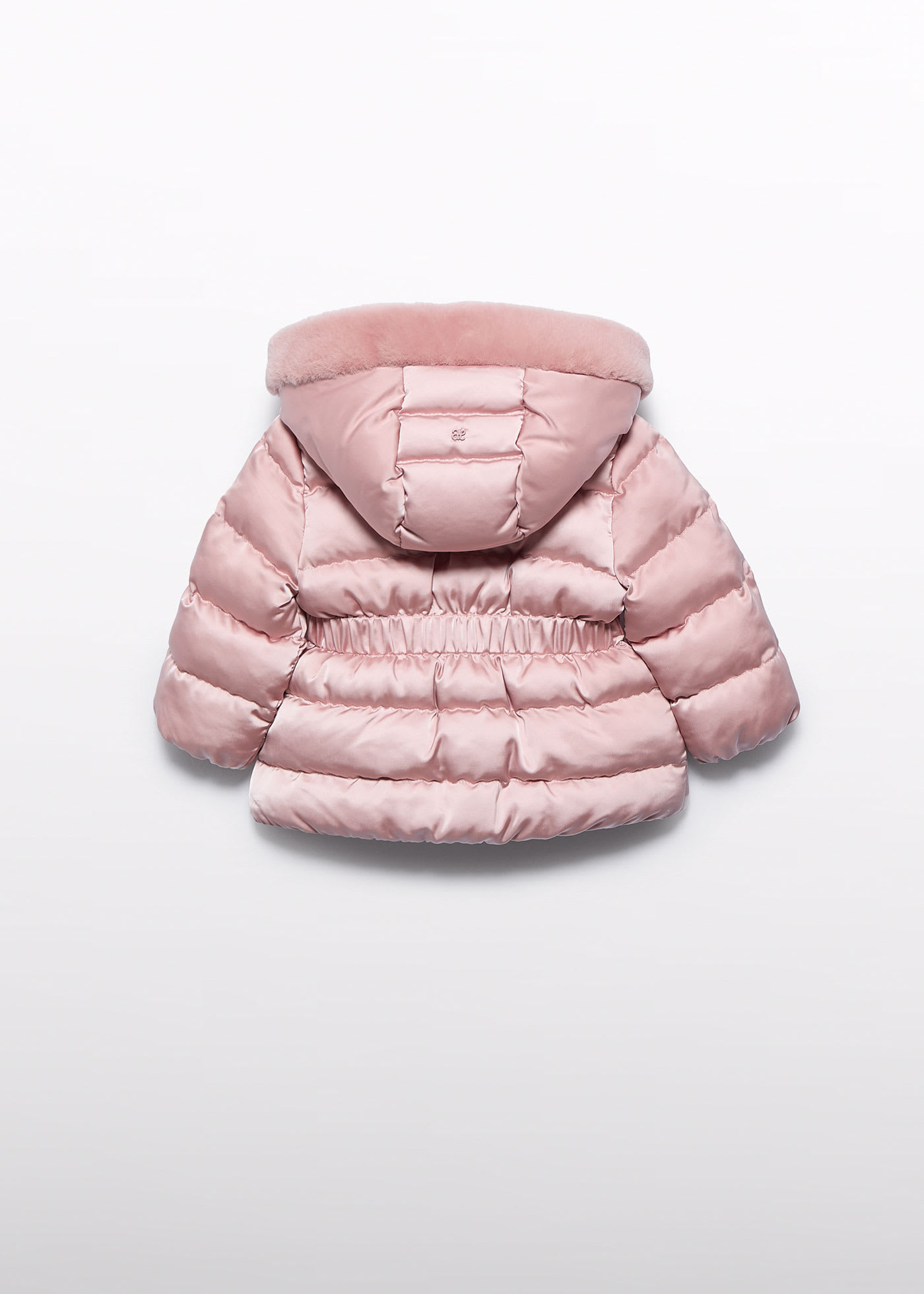 Baby Girl Satin Coat