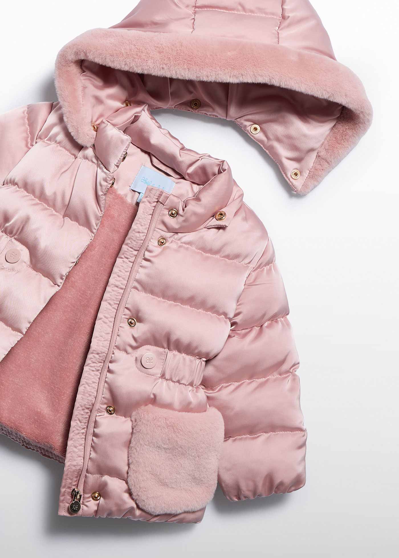 Baby Girl Satin Coat