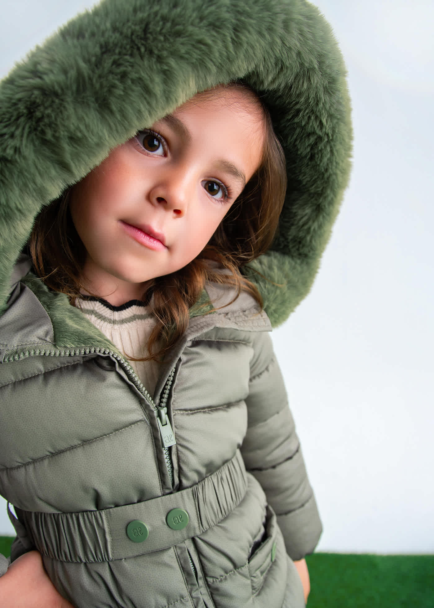 Chaquetón acolchado niña