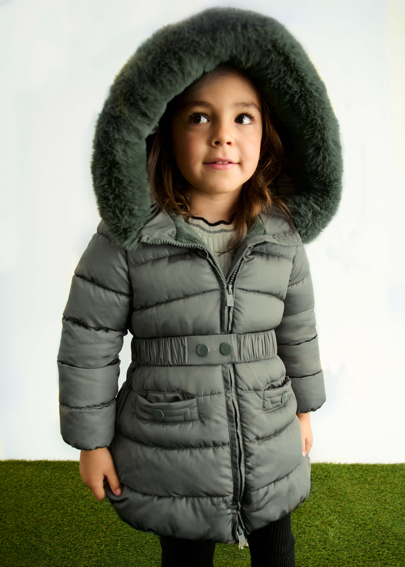 Giaccone imbottito bambina