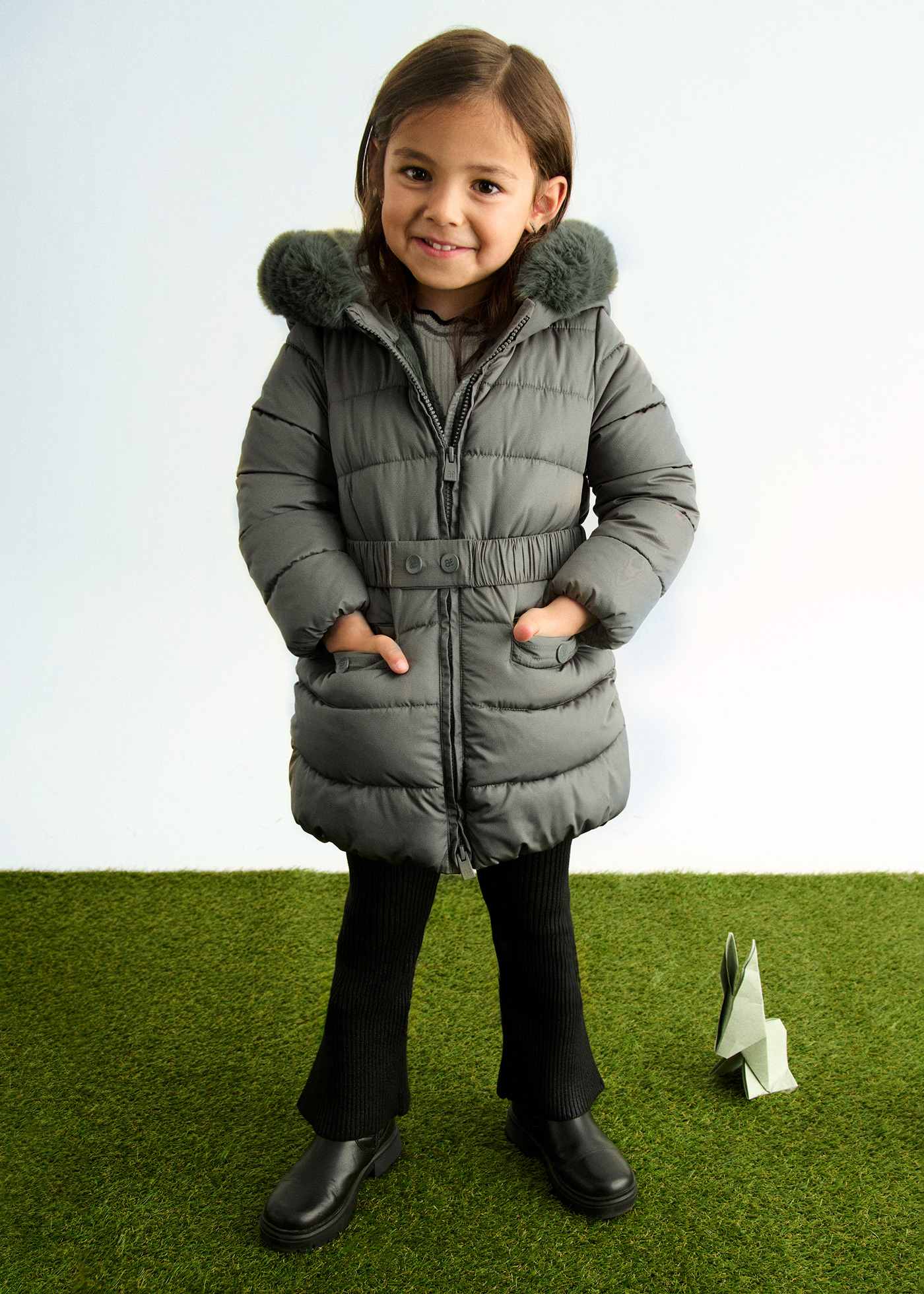 Manteau matelassé fille