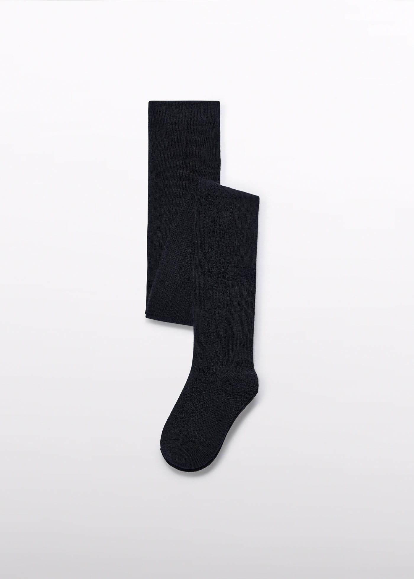 Meia-calça pontos abertos menina