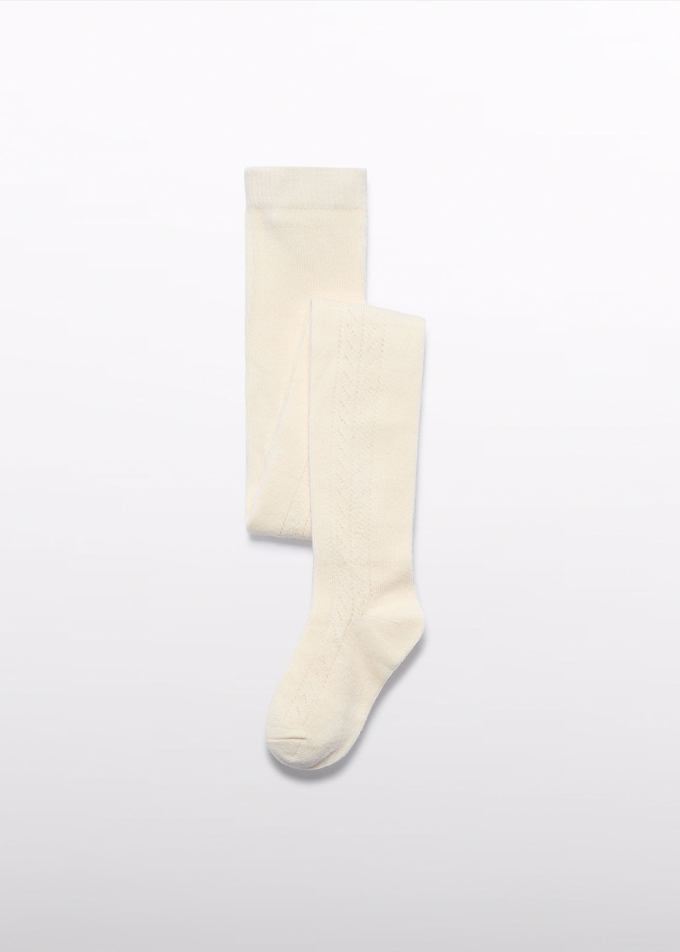 Meia-calça pontos abertos menina