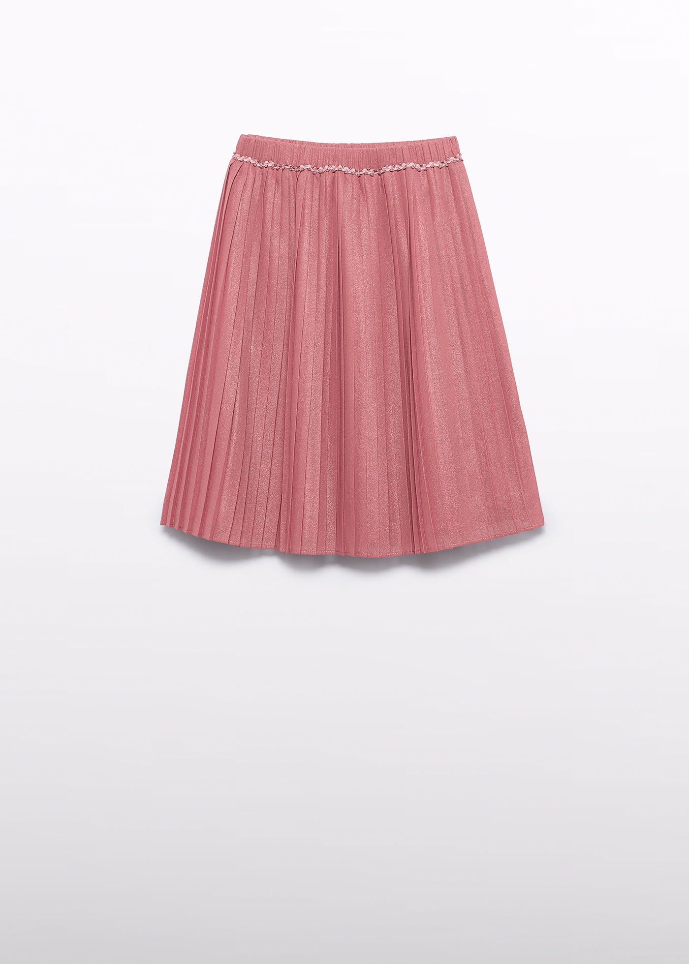 Jupe midi plissée fille
