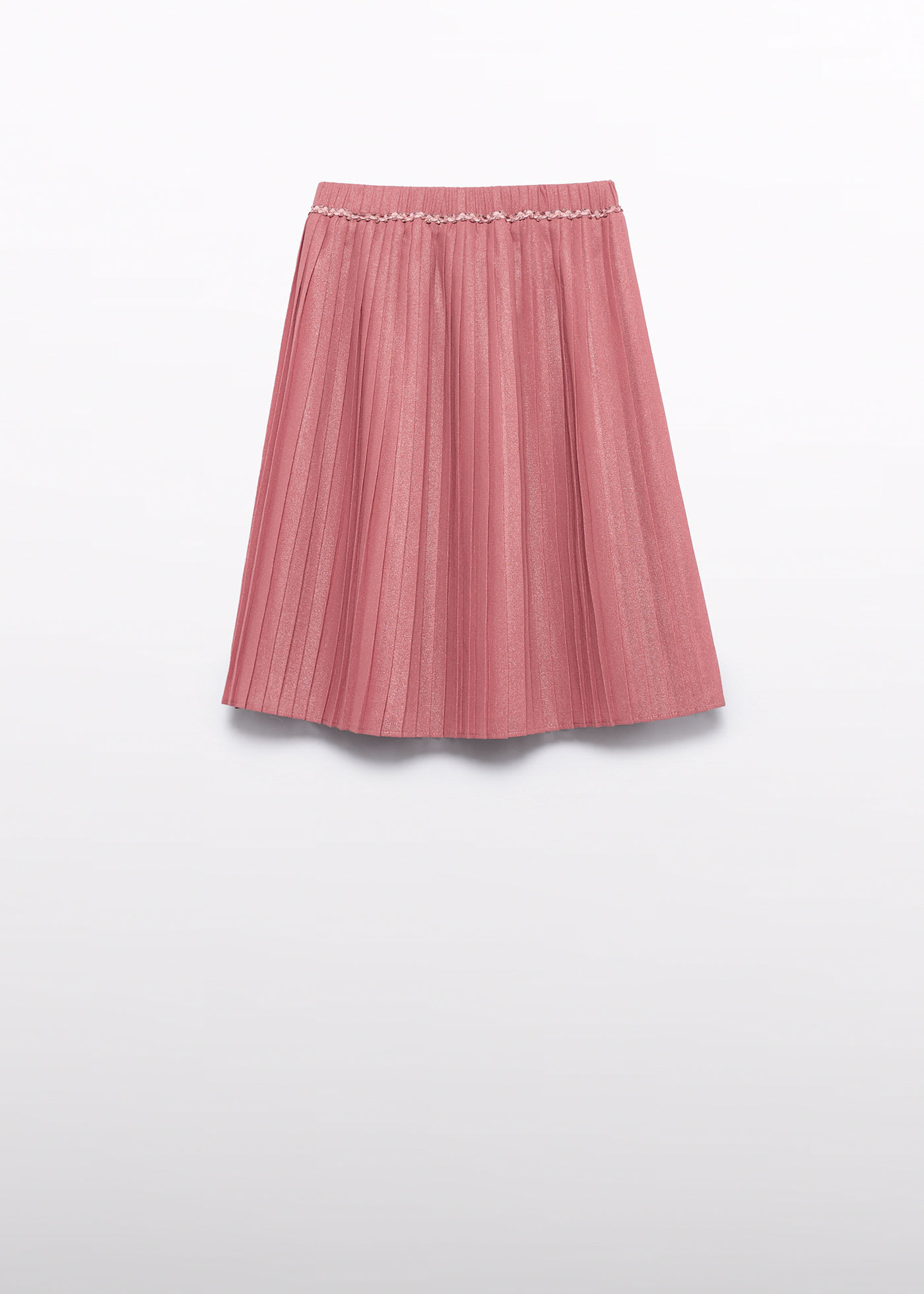 Jupe midi plissée fille