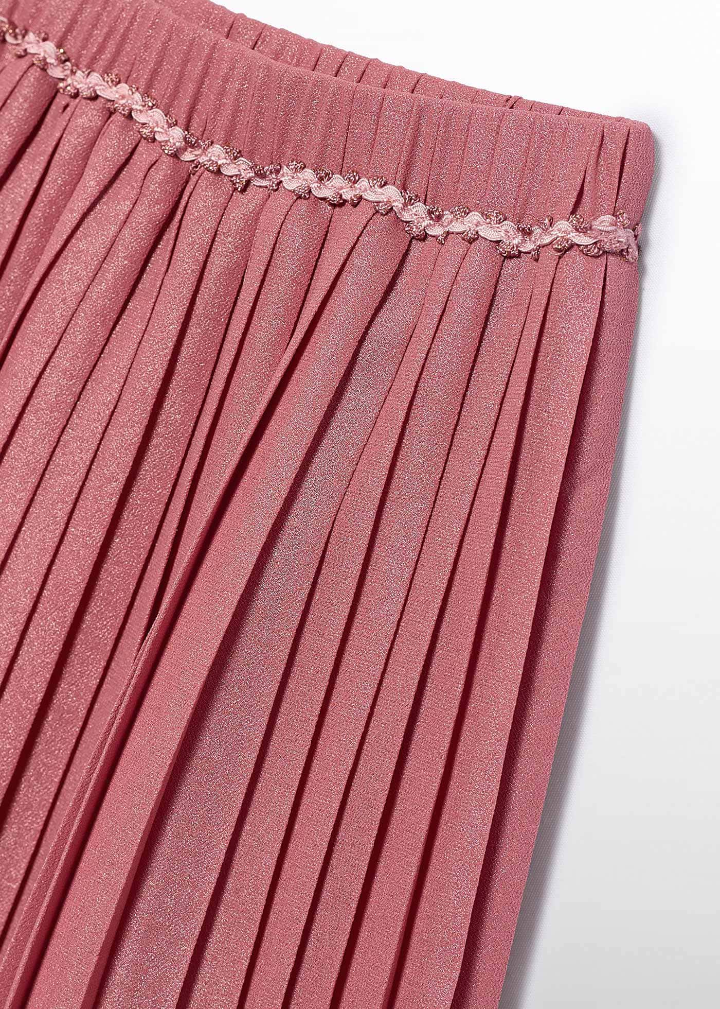 Girl Midi Pleated Skirt